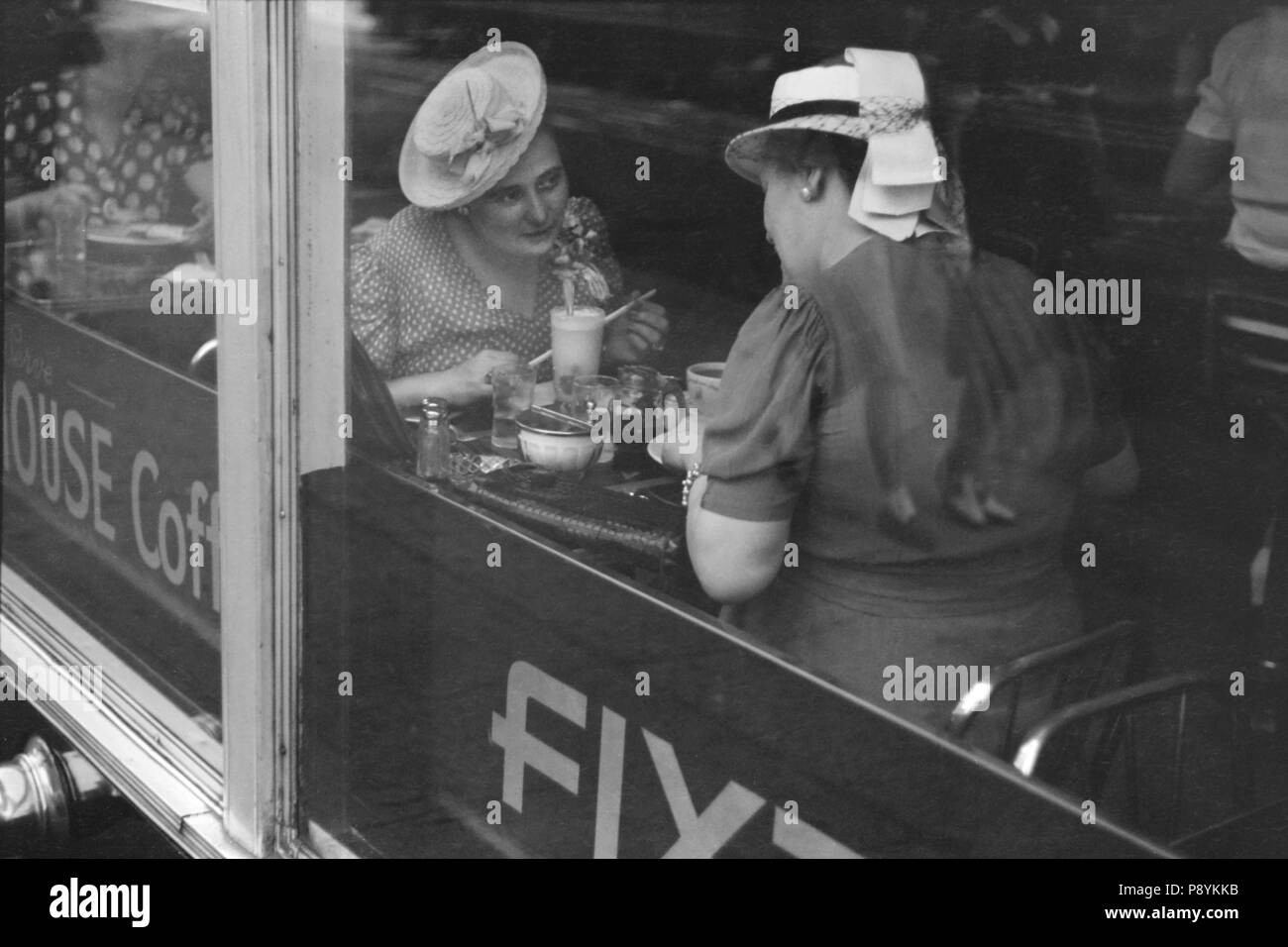 Coffee Shop, Chicago, Illinois, John Vachon, Farm Security Administration, Juillet 1941 Banque D'Images