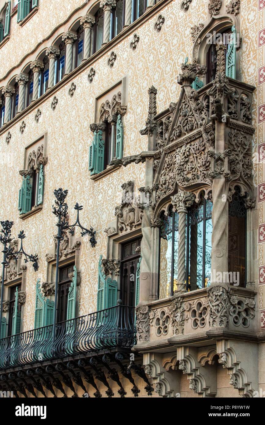 Ville de Barcelone, Catalogne, Espagne Banque D'Images