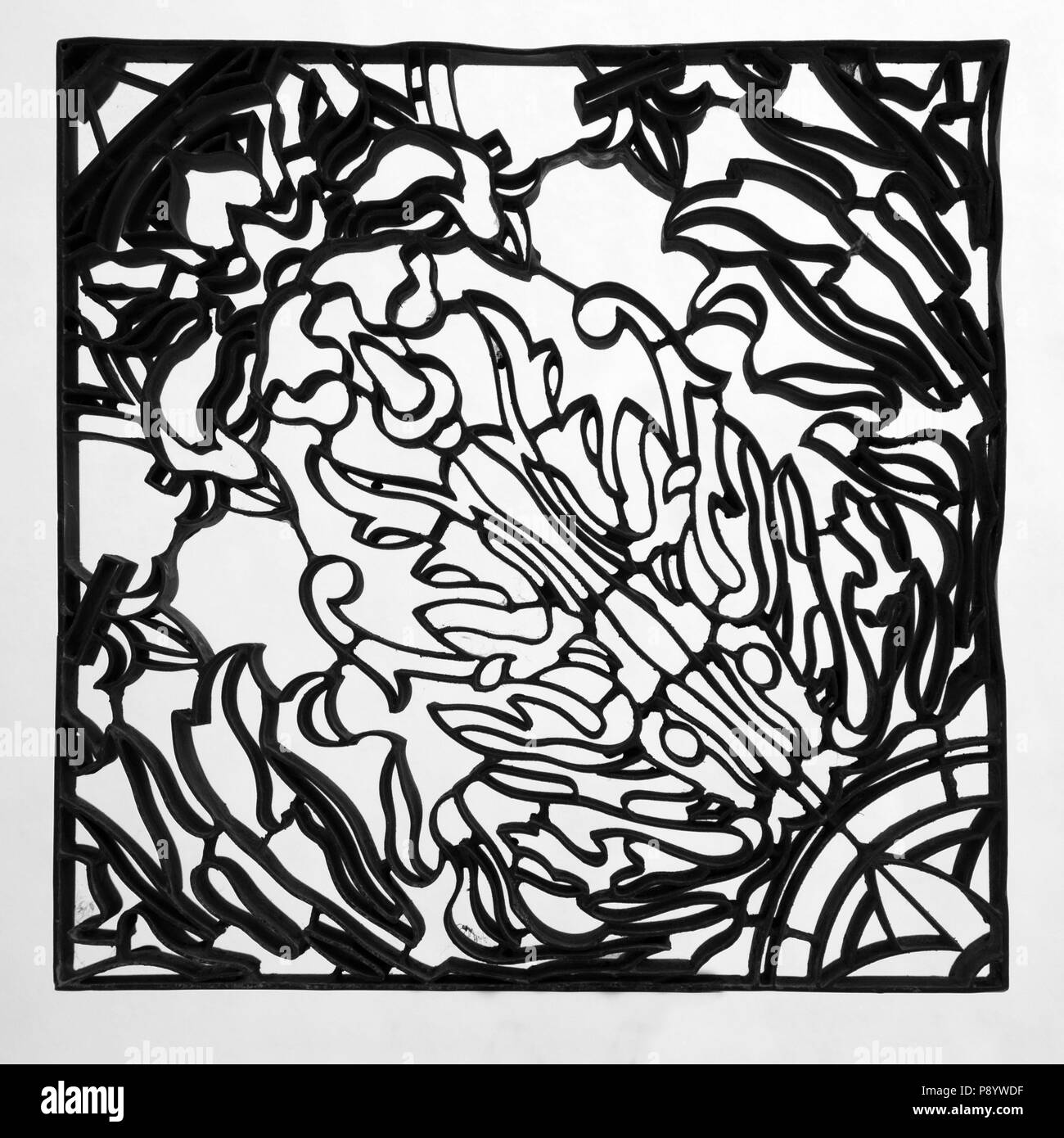 ART SACRÉ à Paray le Monial, bourgogne, france Banque D'Images