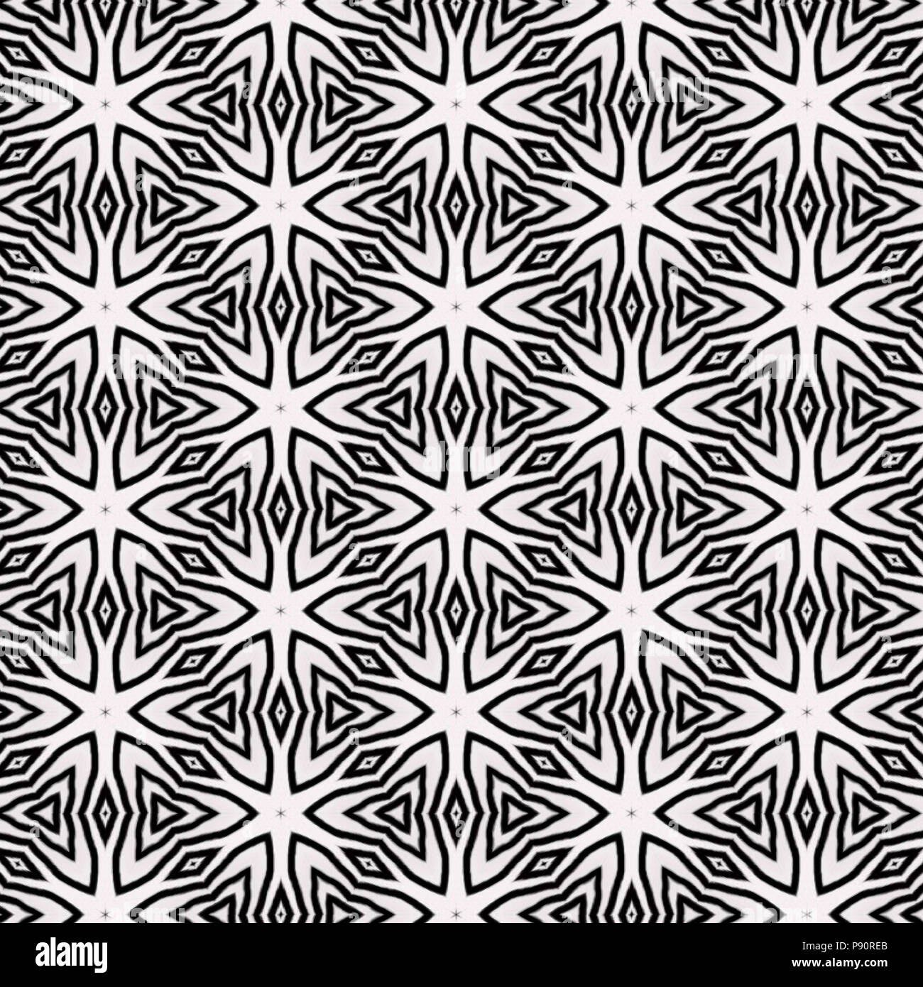 Pattern design moderne pour le tissu ou papier peint de l'intérieur. Banque D'Images