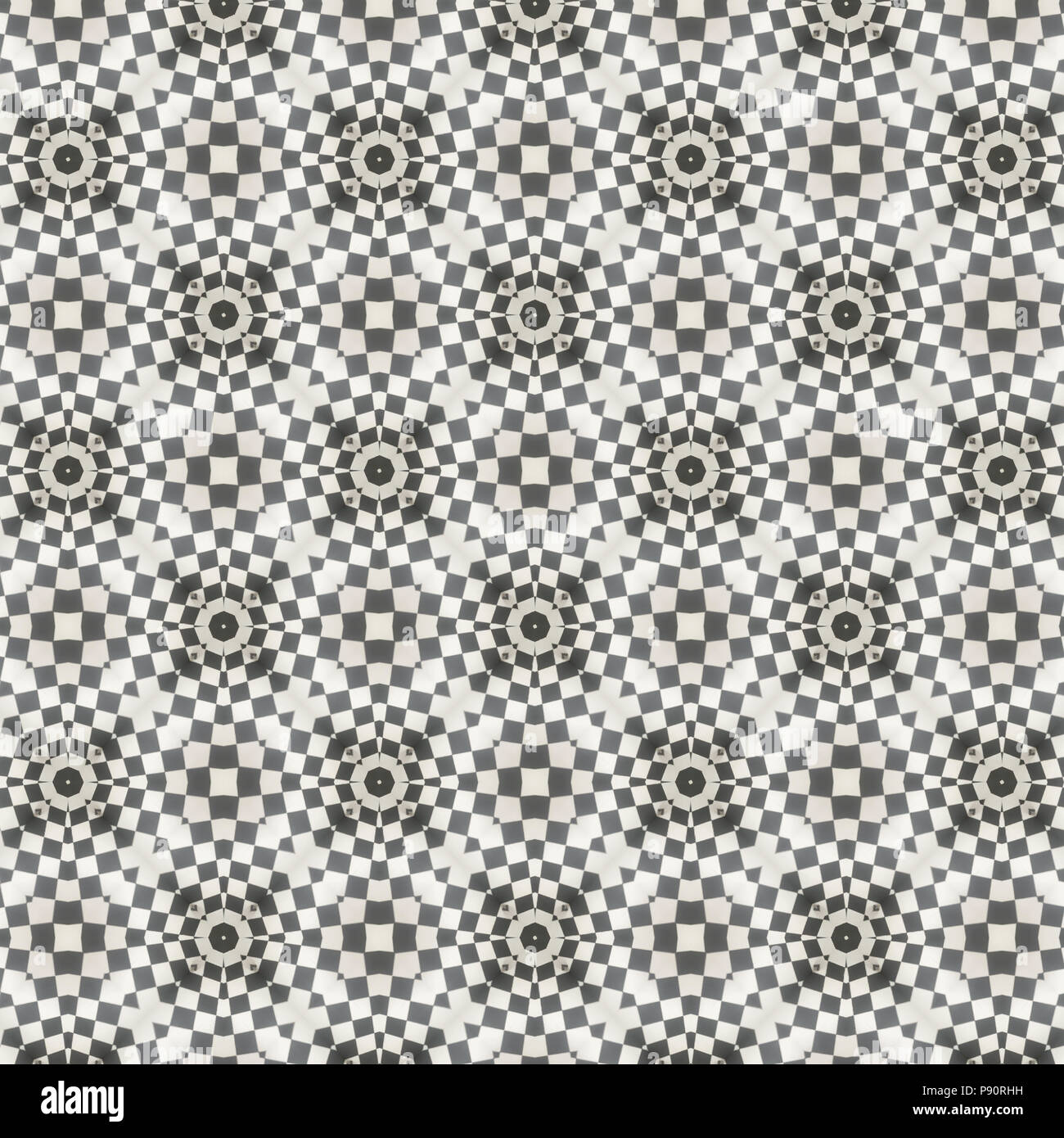 Pattern design moderne pour le tissu ou papier peint de l'intérieur. Banque D'Images