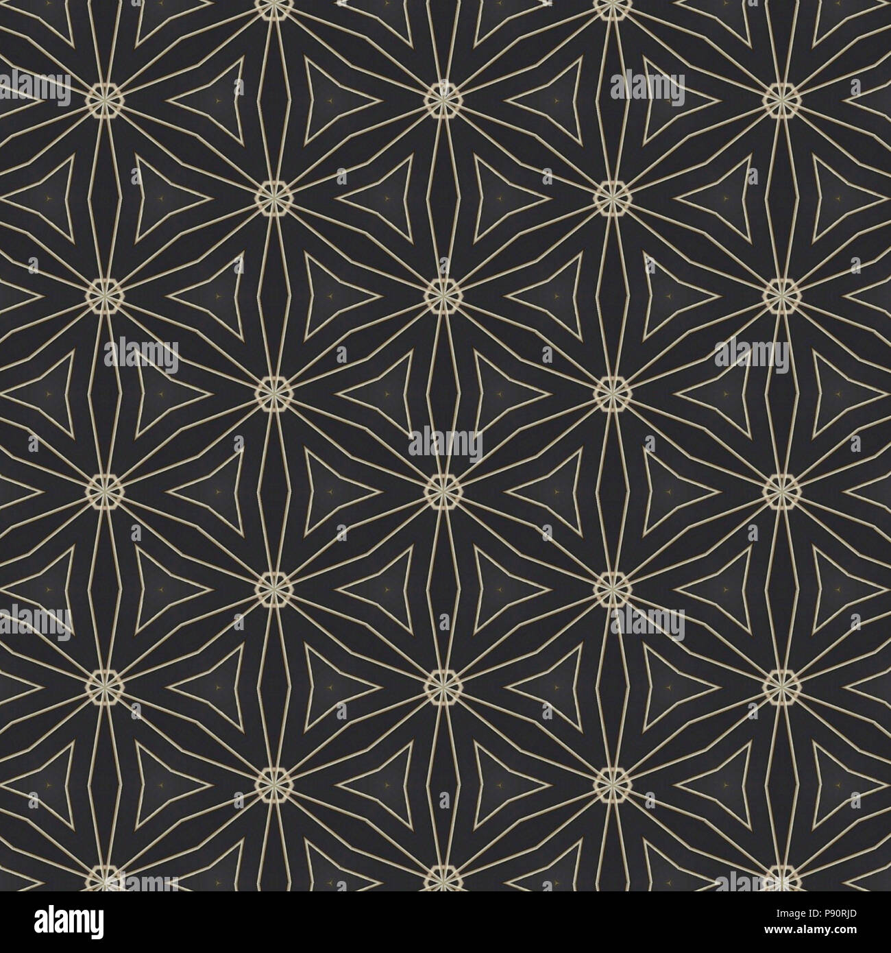 Pattern design moderne pour le tissu ou papier peint de l'intérieur. Banque D'Images
