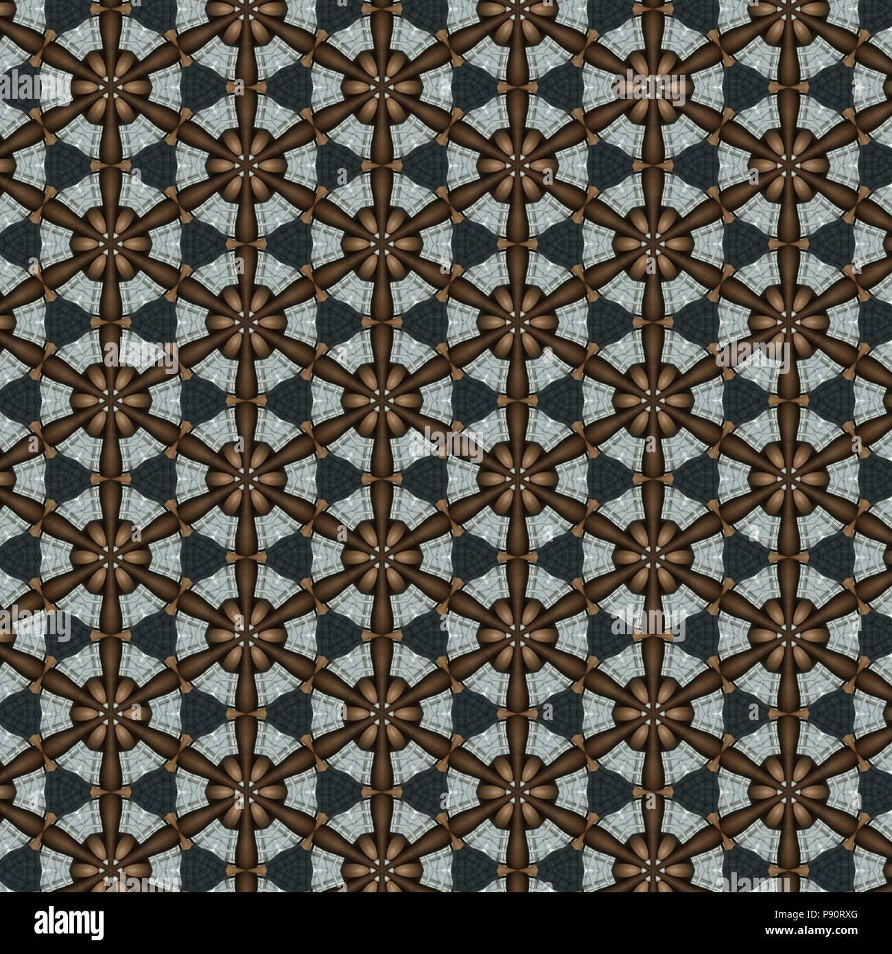 La conception du tissu. Vous pouvez utiliser ce modèle pour votre papier peint Motif de tissu ou de l'intérieur. Banque D'Images
