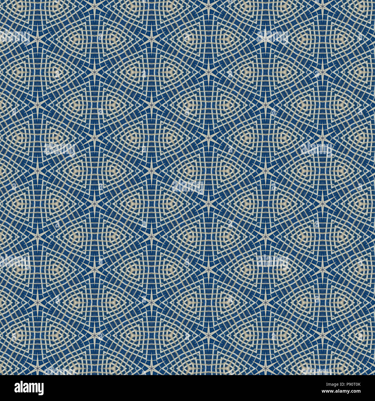 La conception du tissu. Vous pouvez utiliser ce modèle pour votre papier peint Motif de tissu ou de l'intérieur. Banque D'Images