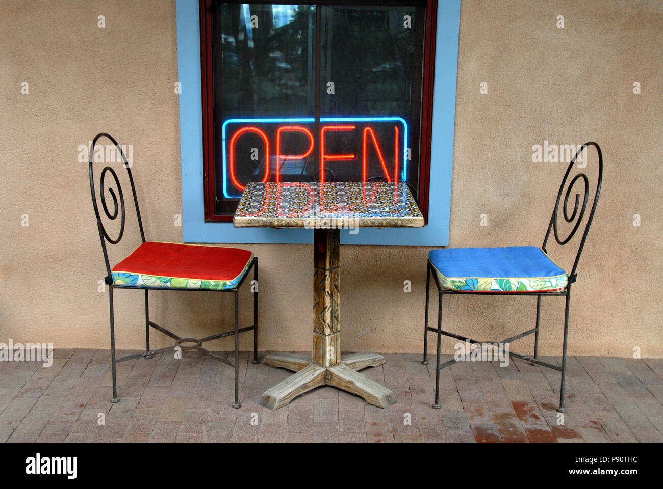 Ouvert aux affaires Banque D'Images