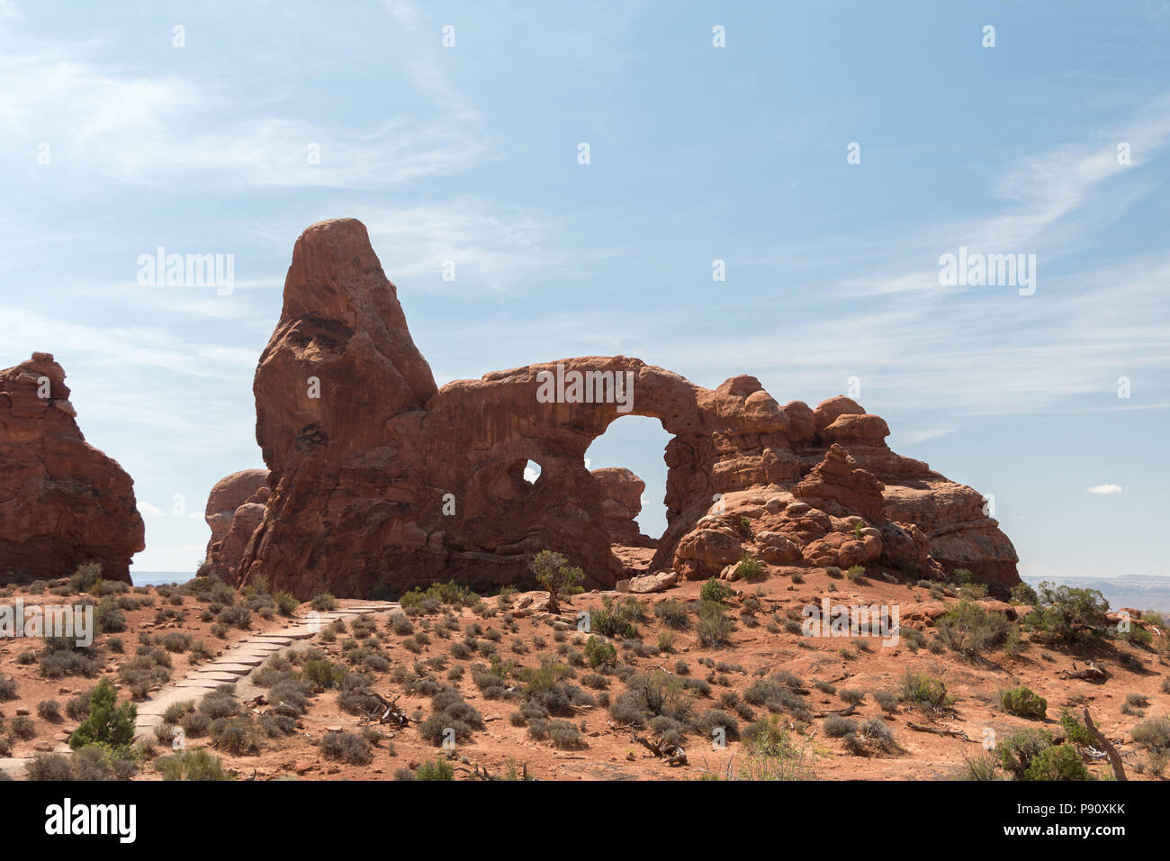 Arch @ Arches National Park, Utah, USA Banque D'Images