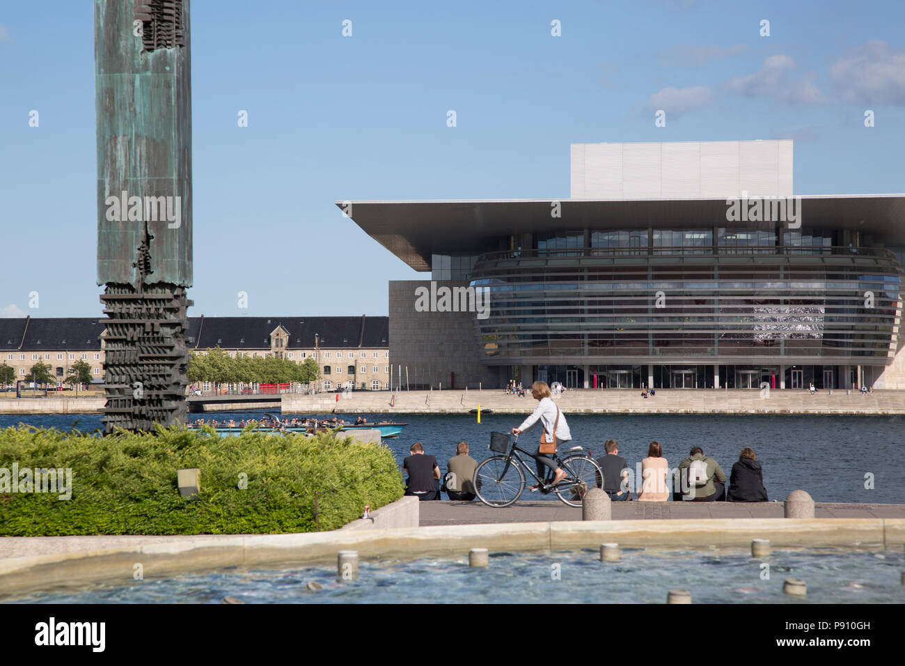 Opera House de Langelinie ; Copenhague, Danemark Banque D'Images