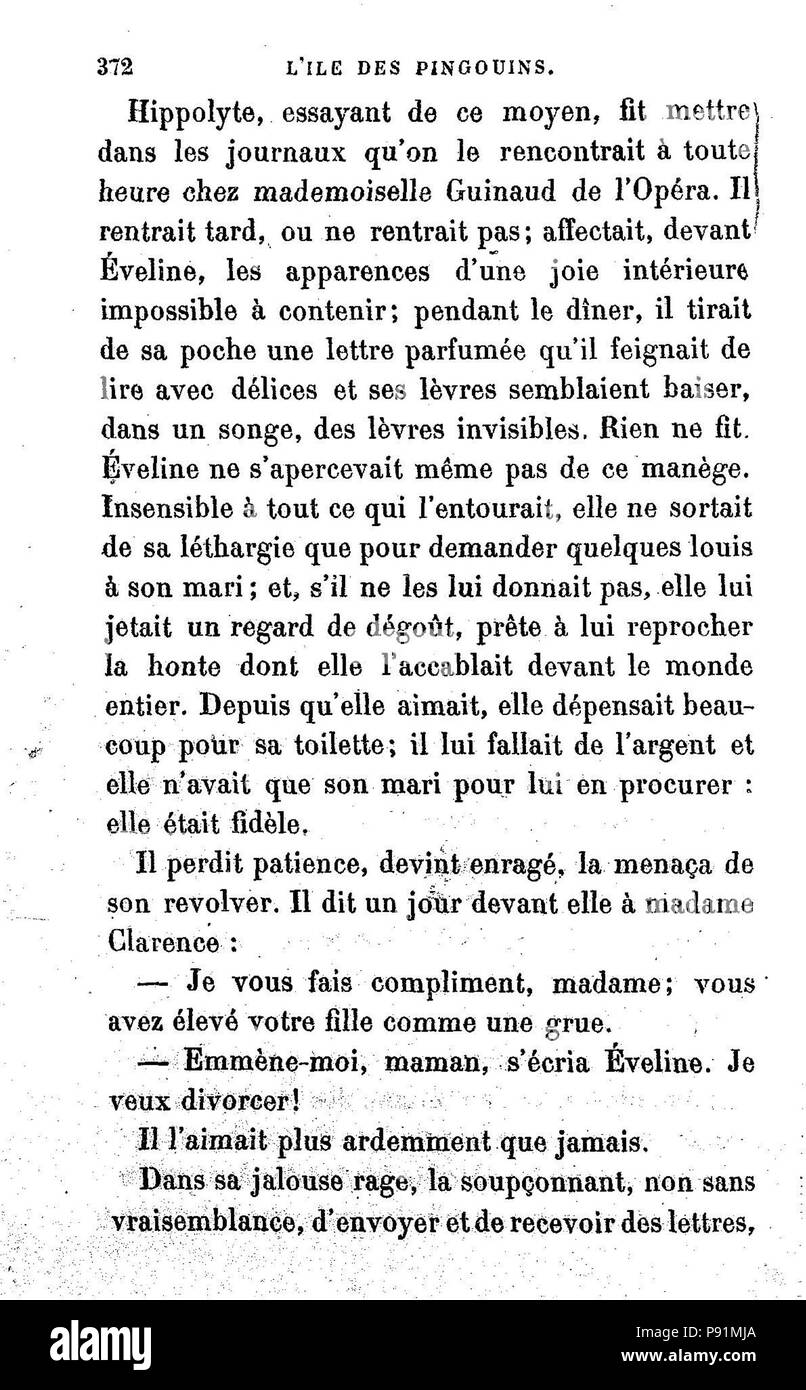 . 382 L'Iledespingouins372 Banque D'Images
