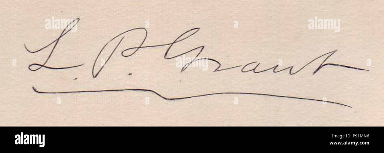 . 382 L.P. Grant-sig Banque D'Images