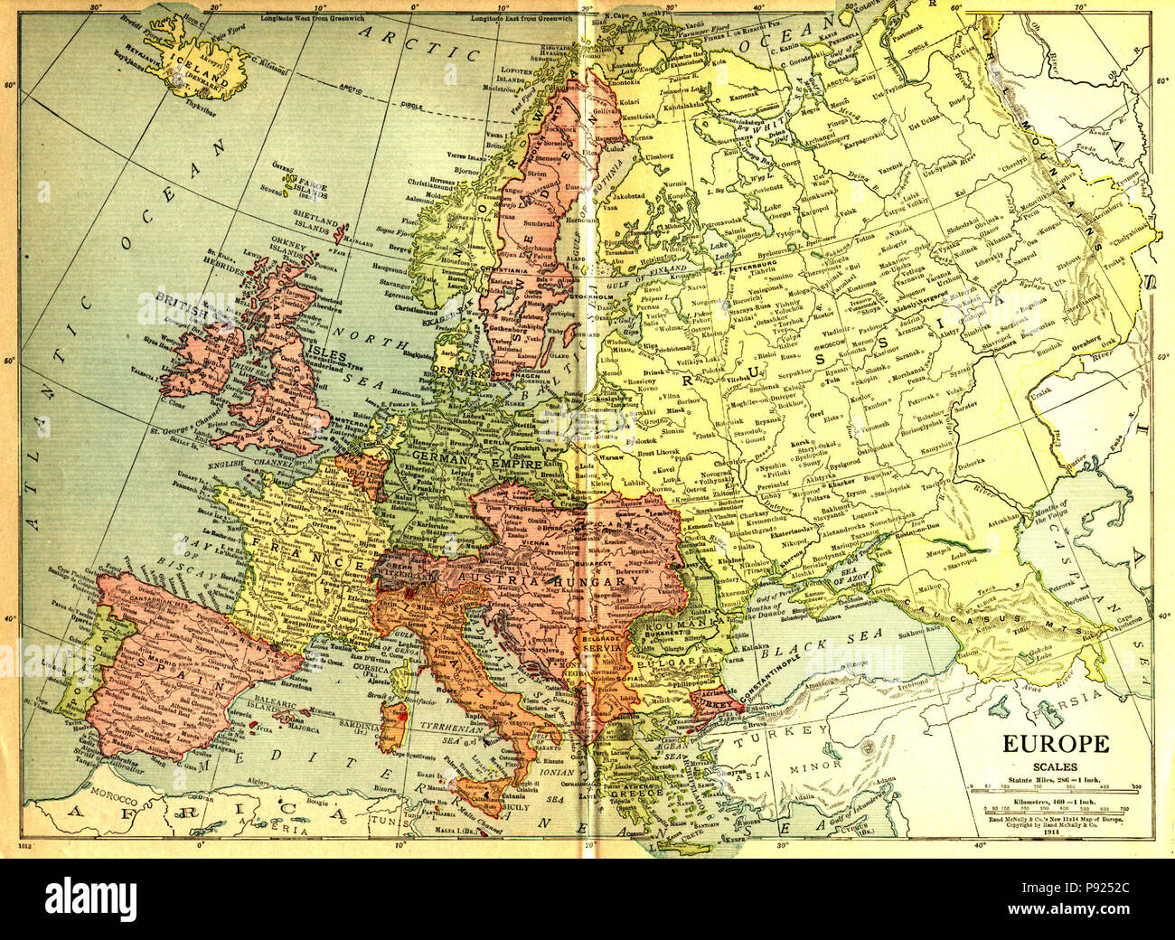 . 435 l'Europe NSRW Banque D'Images