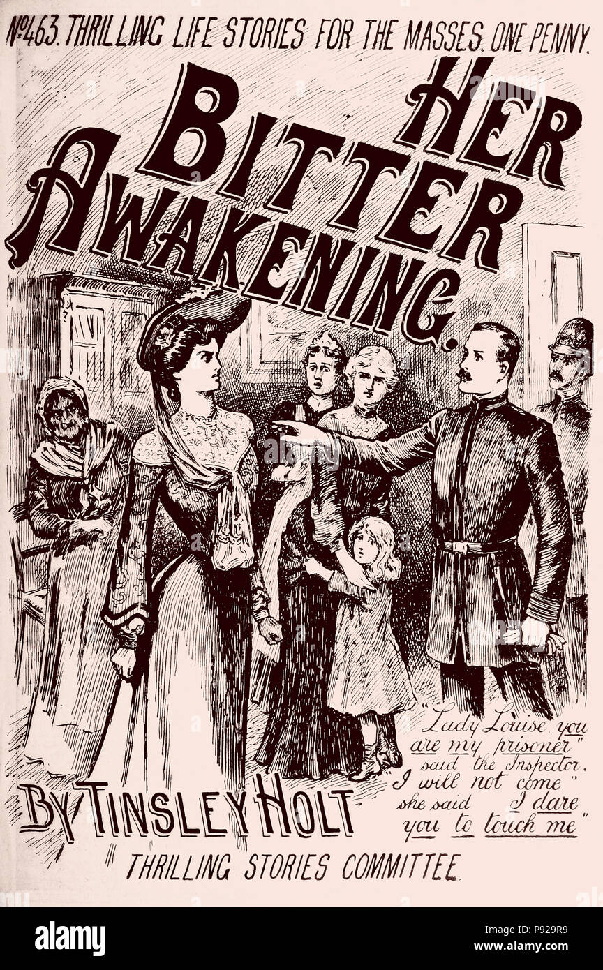 Histoires de vie palpitante pour les masses 1892. Cette image prise à partir de "Histoires de vie palpitante pour les masses" Banque D'Images