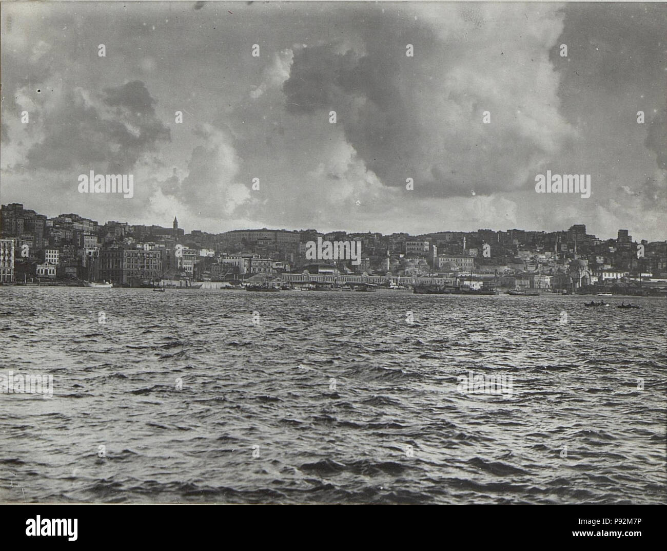 . Panorama 448 von Konstantinopel. BildID (15675361) Banque D'Images