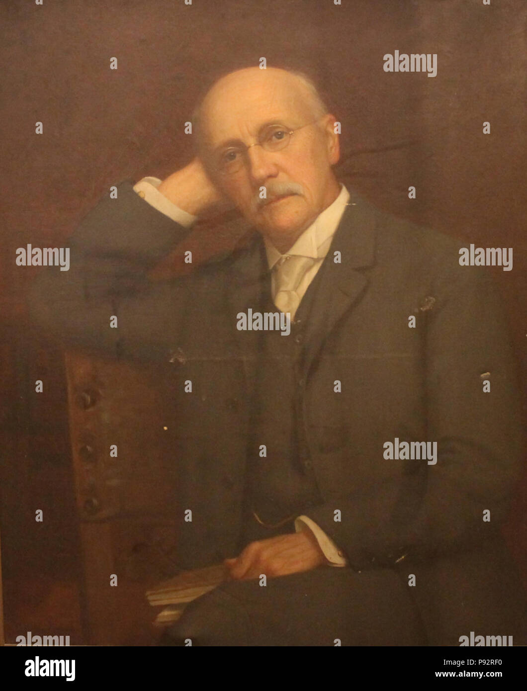 . 468 Portrait de James Morgan Hart Banque D'Images . 468 Portrait de James Morgan Hart Banque D'Images