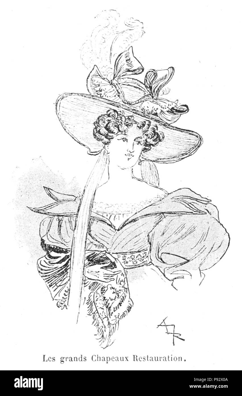 482 Robida - Mesdames nos aïeules (dix siècles d'élégances), 1891 0283 Banque D'Images