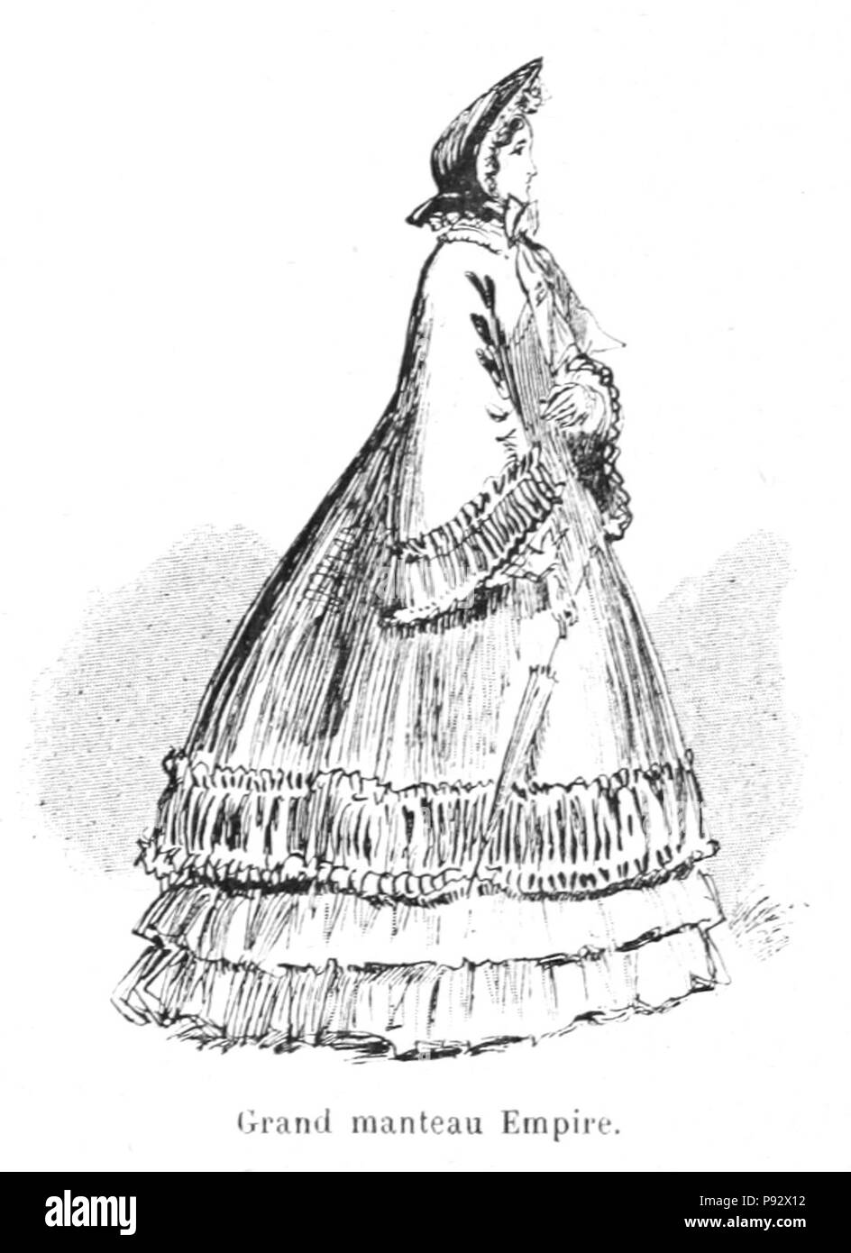 482 Robida - Mesdames nos aïeules (dix siècles d'élégances), 1891 0311 Banque D'Images