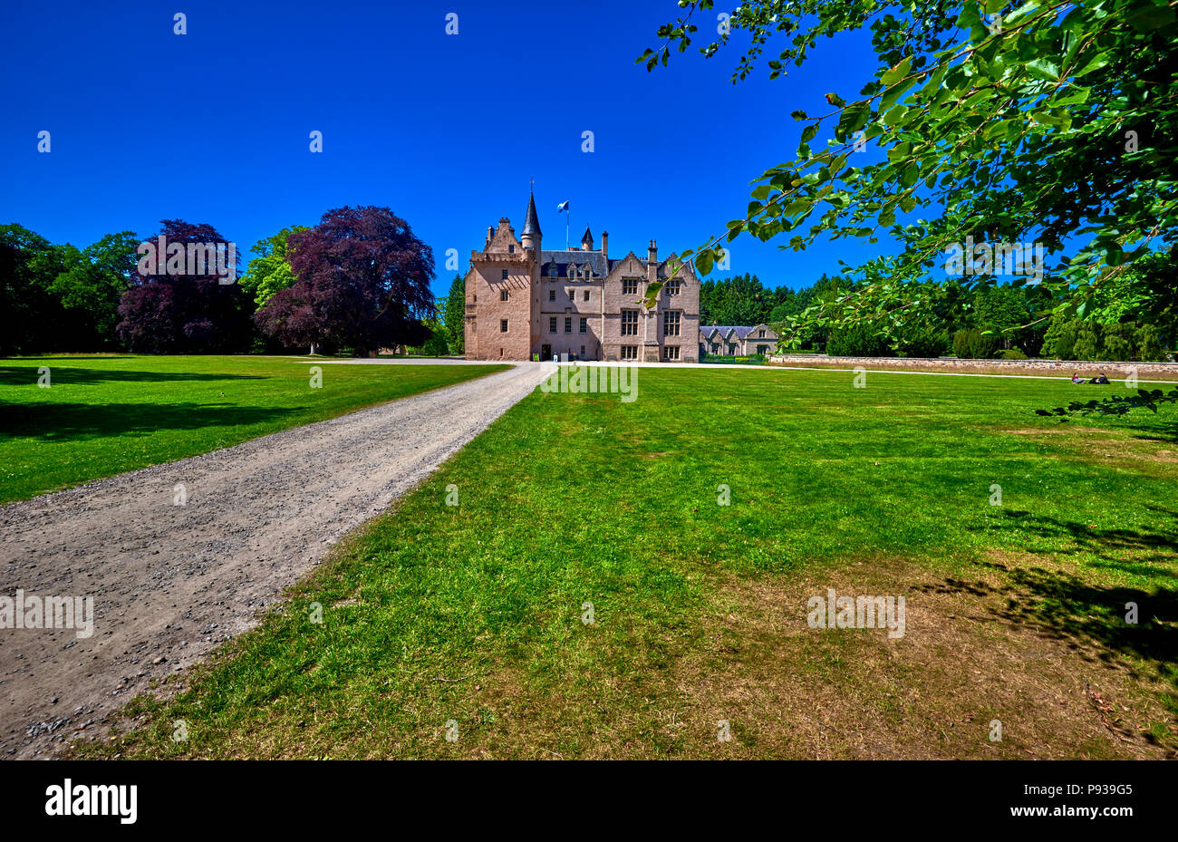 Brodie Castle (SC18) Banque D'Images