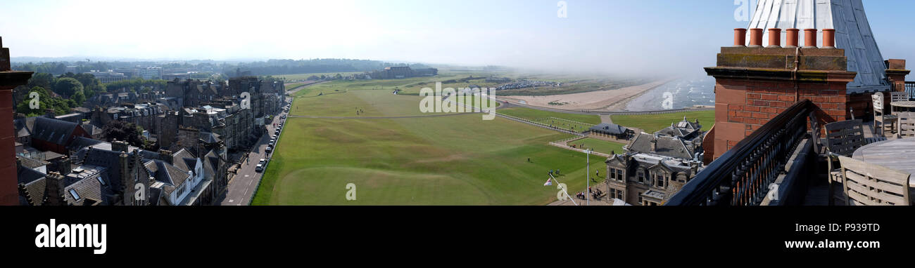 Voir St Andrews golf course Banque D'Images