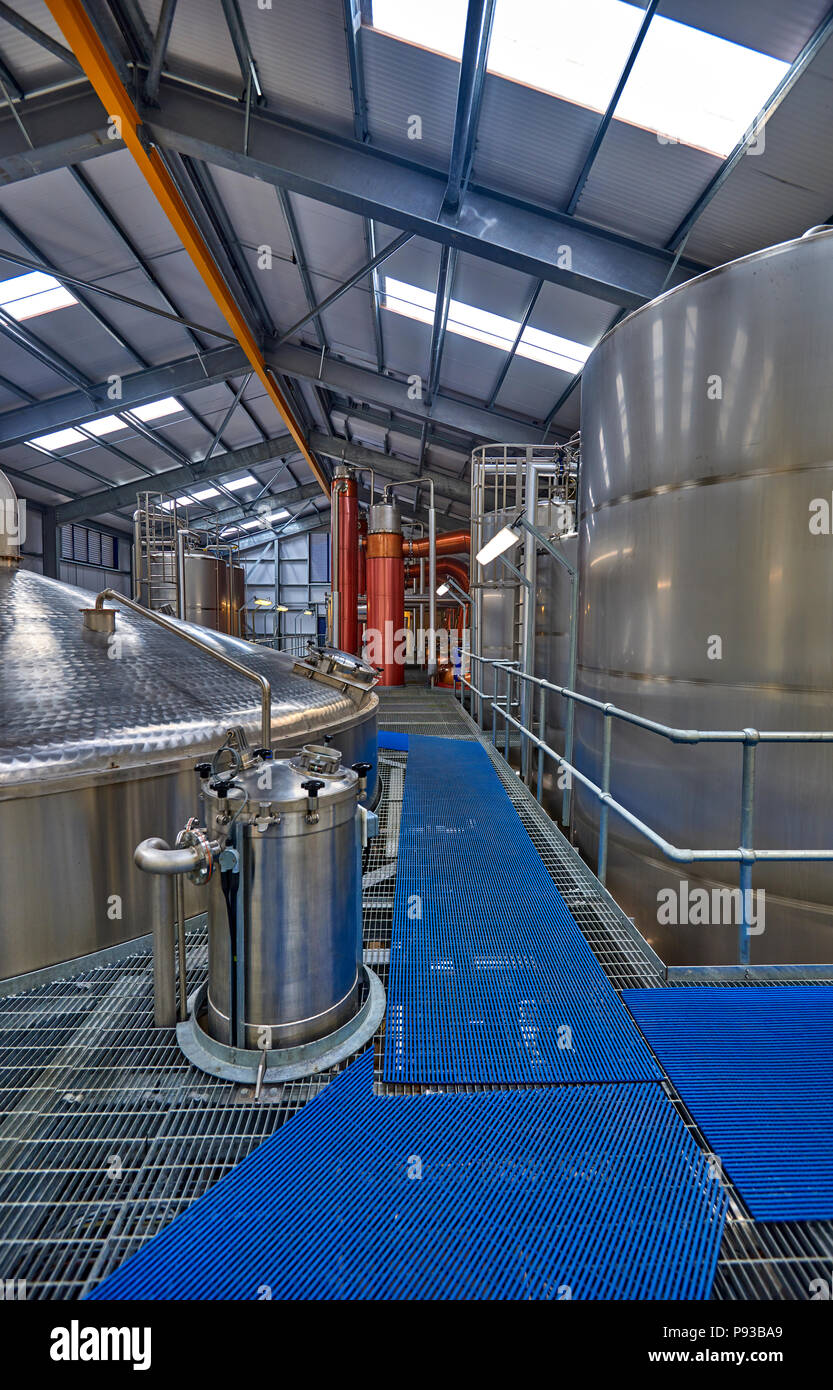 La Distillerie Glen Moray (SC18) Banque D'Images