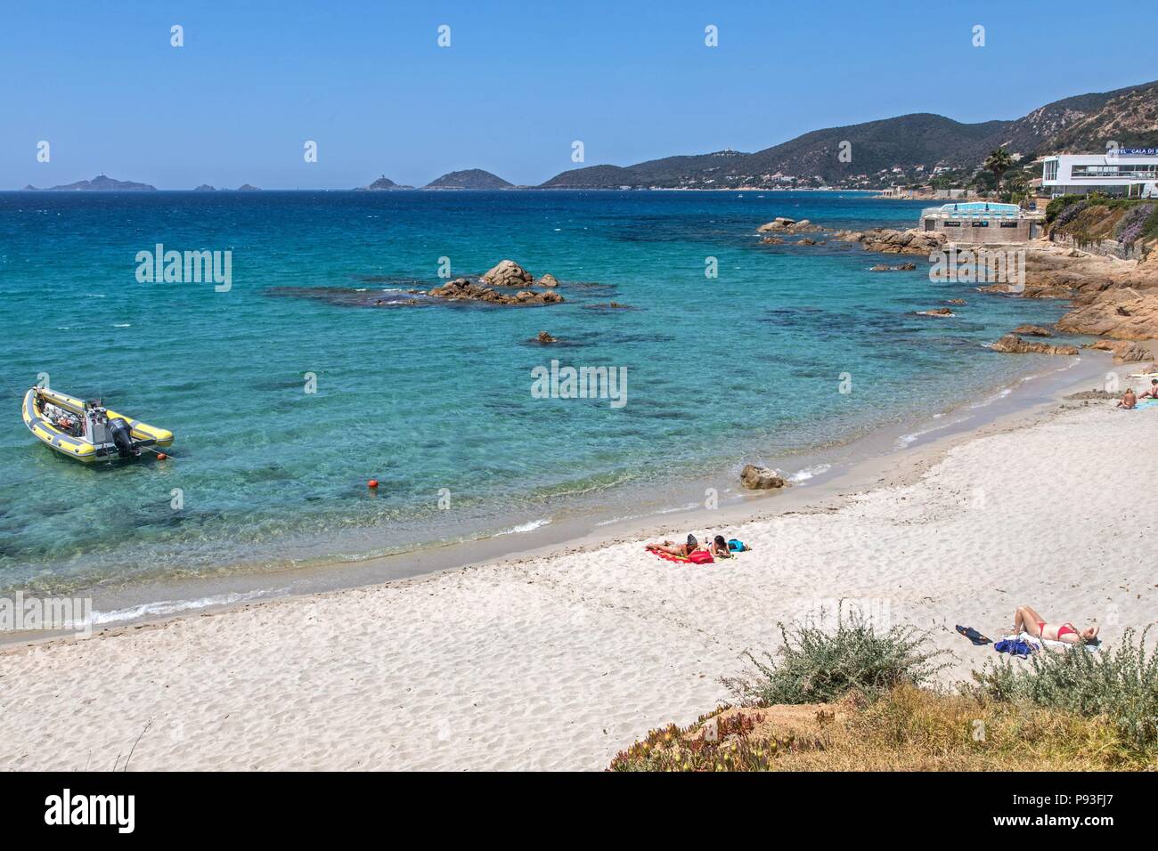 ILLUSTRATION DE LA CORSE DU SUD, (2A) FRANCE Banque D'Images