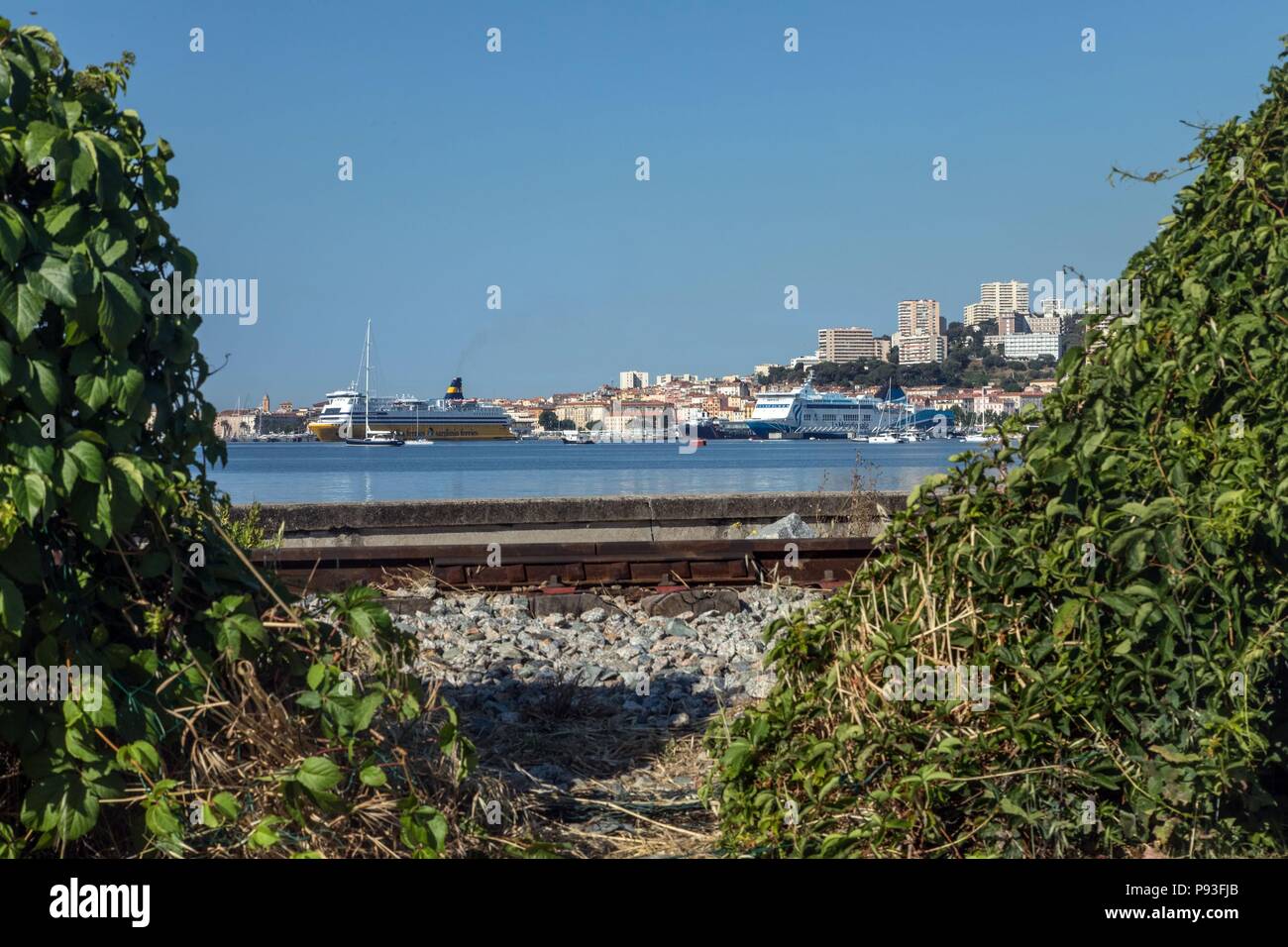 ILLUSTRATION DE LA CORSE DU SUD, (2A) FRANCE Banque D'Images