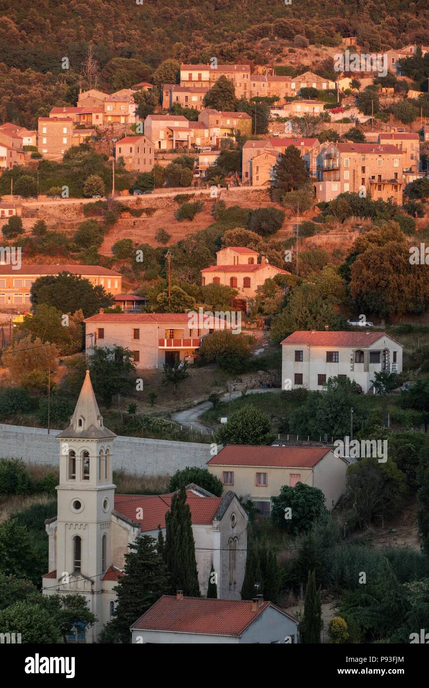 ILLUSTRATION DE LA CORSE DU SUD, (2A) FRANCE Banque D'Images