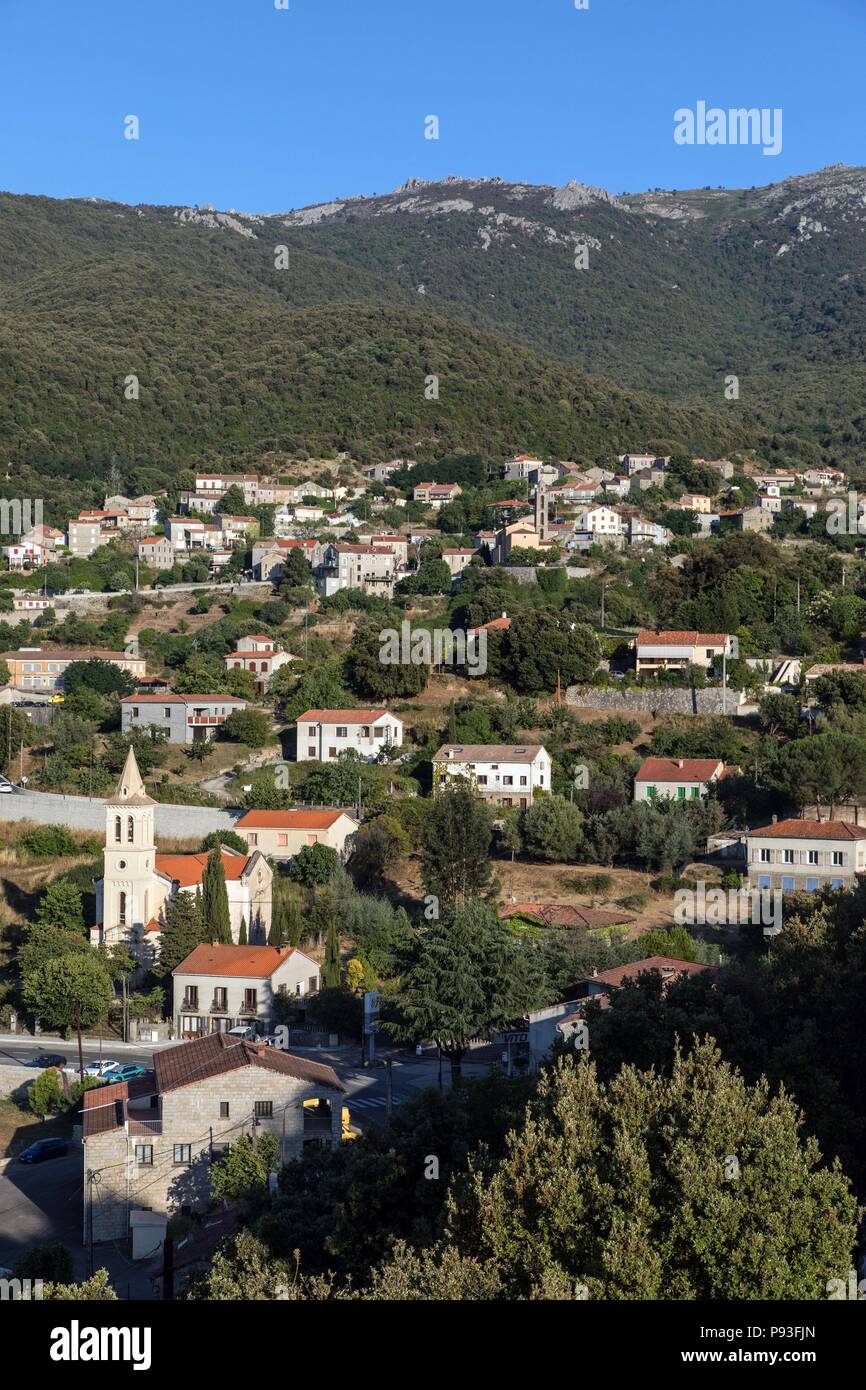 ILLUSTRATION DE LA CORSE DU SUD, (2A) FRANCE Banque D'Images