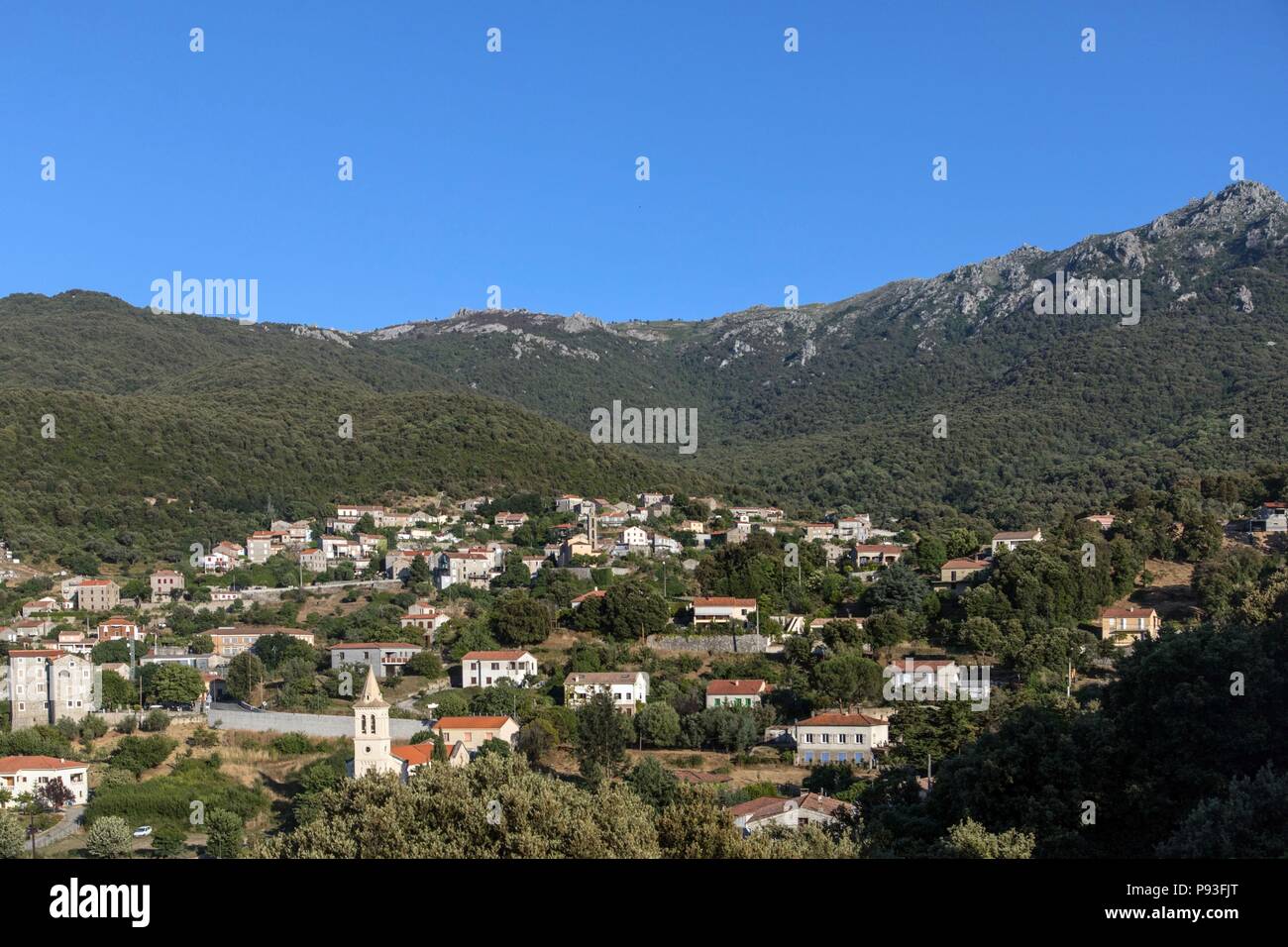 ILLUSTRATION DE LA CORSE DU SUD, (2A) FRANCE Banque D'Images