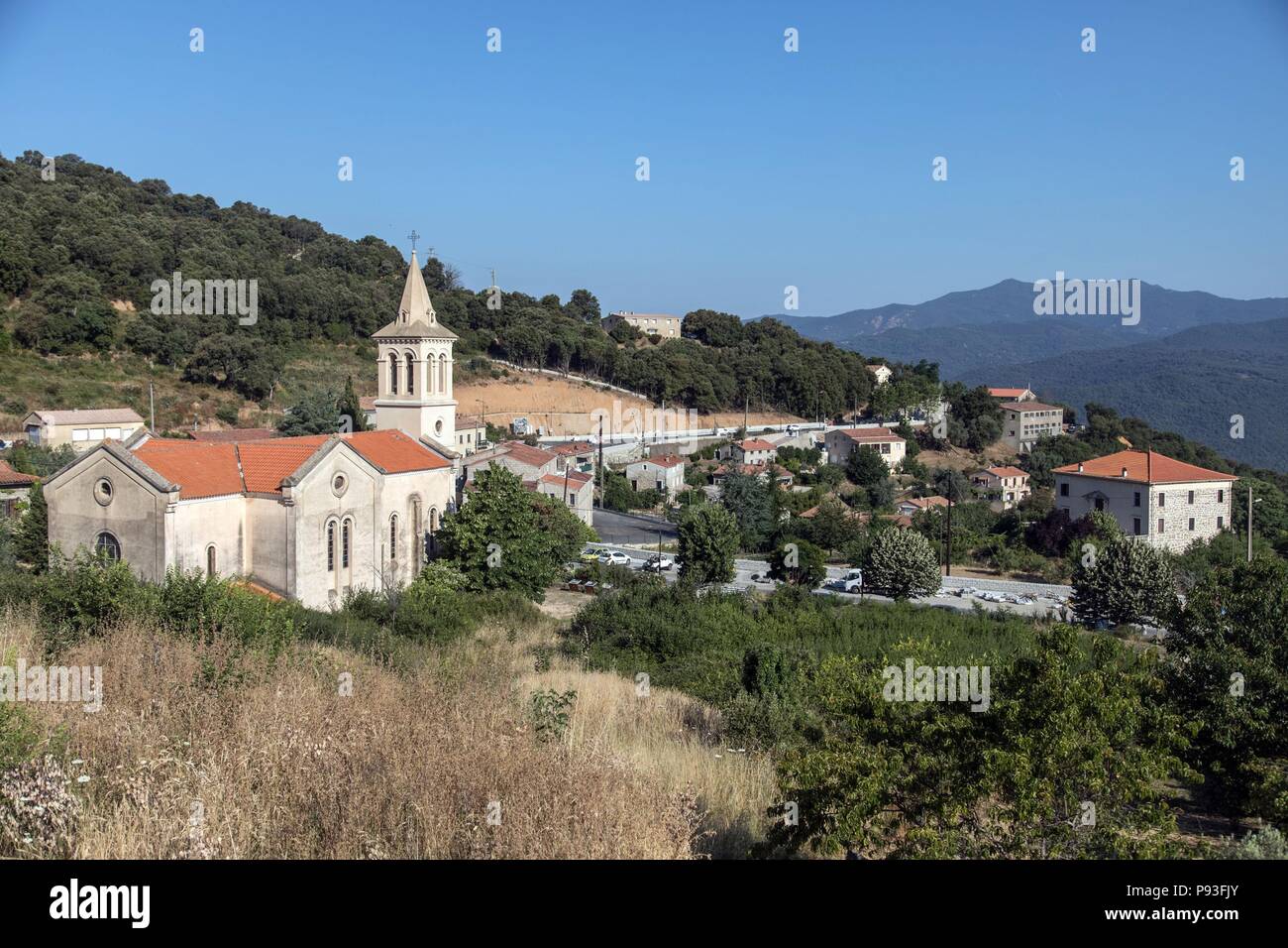 ILLUSTRATION DE LA CORSE DU SUD, (2A) FRANCE Banque D'Images