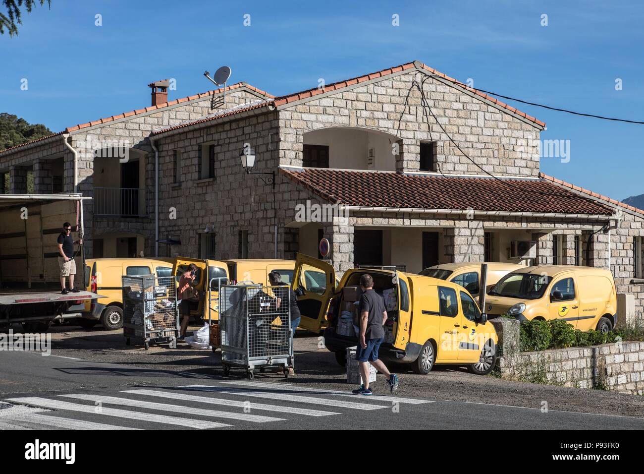 ILLUSTRATION DE LA CORSE DU SUD, (2A) FRANCE Banque D'Images