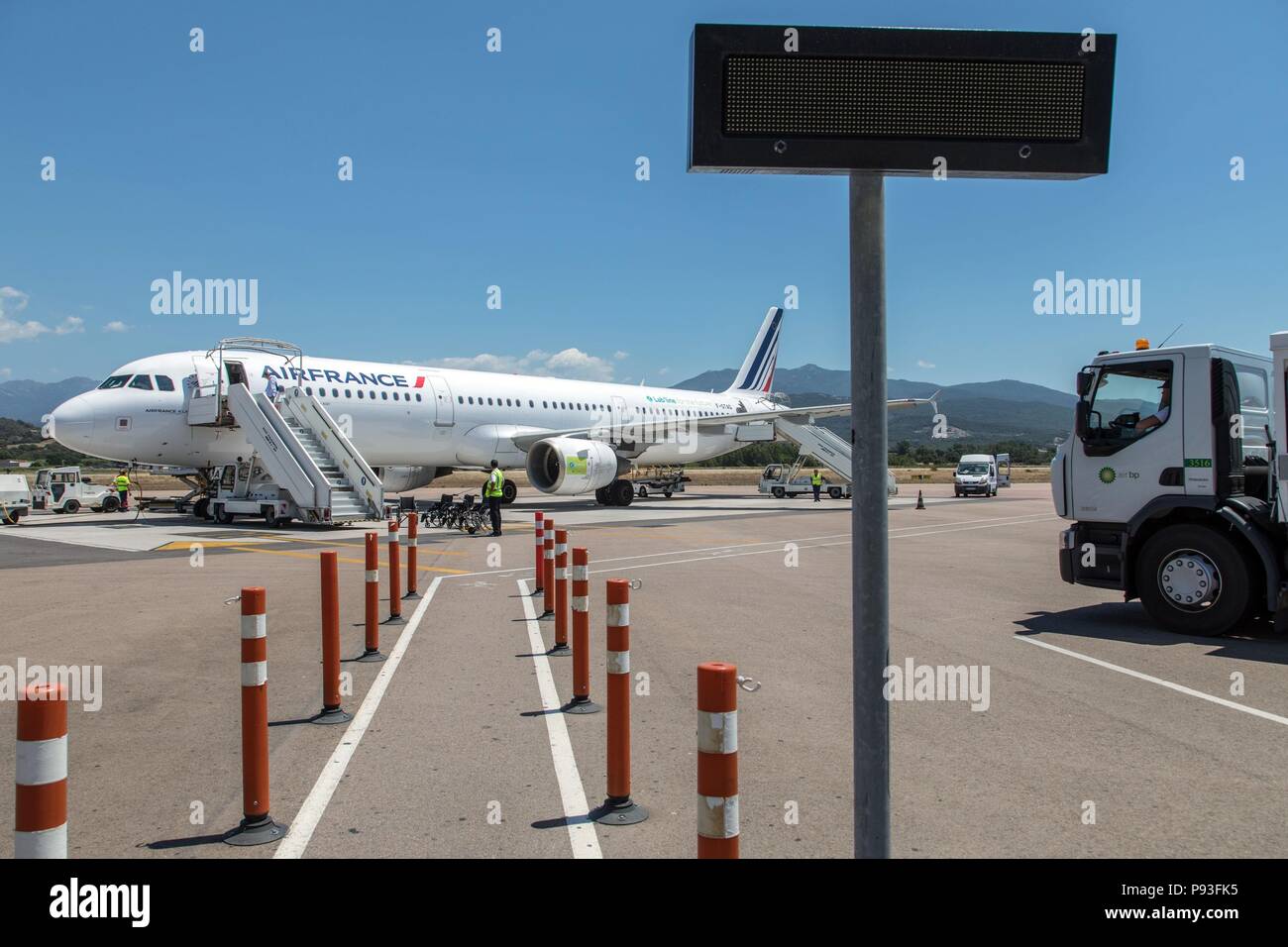 ILLUSTRATION DE LA CORSE DU SUD, (2A) FRANCE Banque D'Images