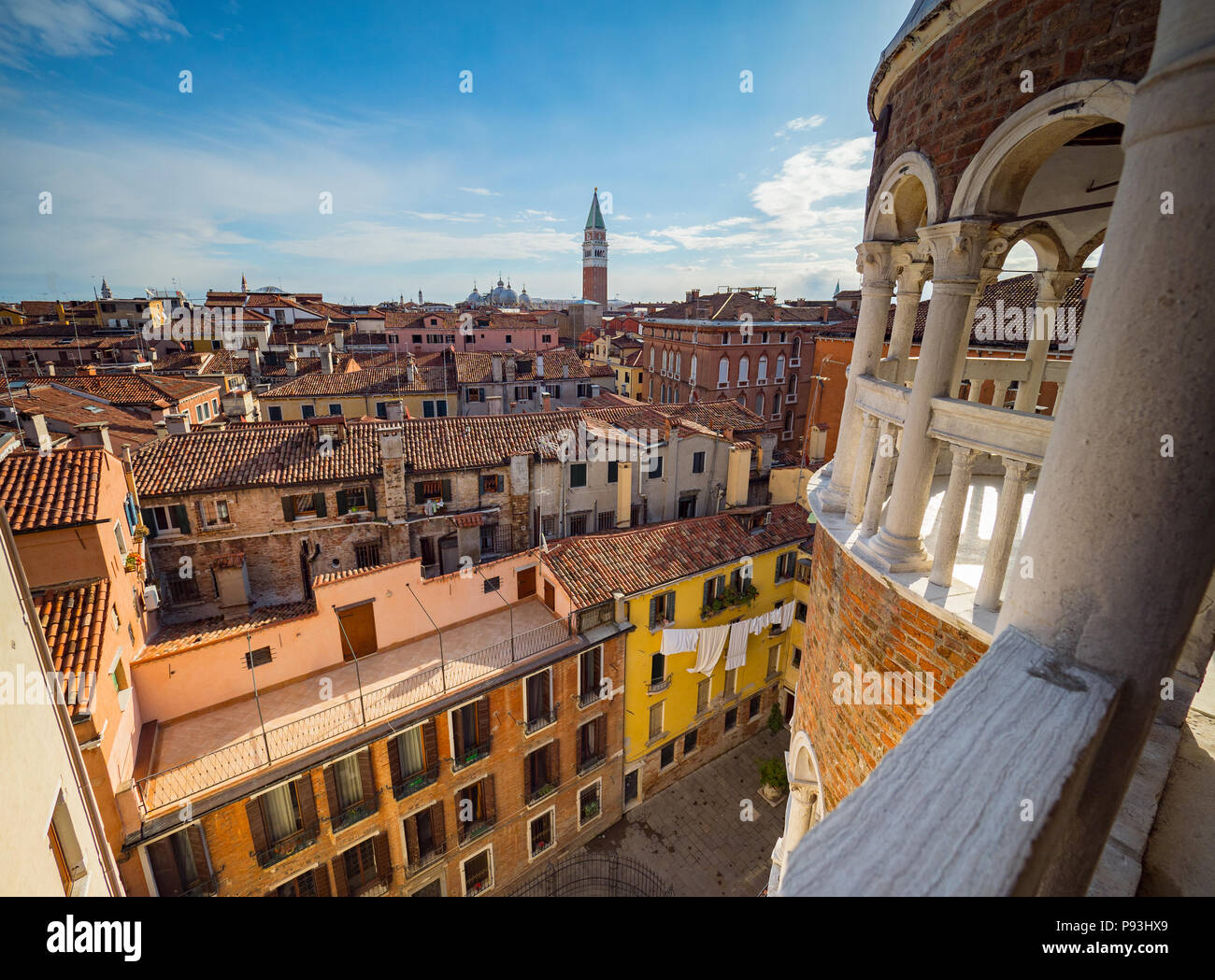 Scala Contarini del Bovolo Banque D'Images