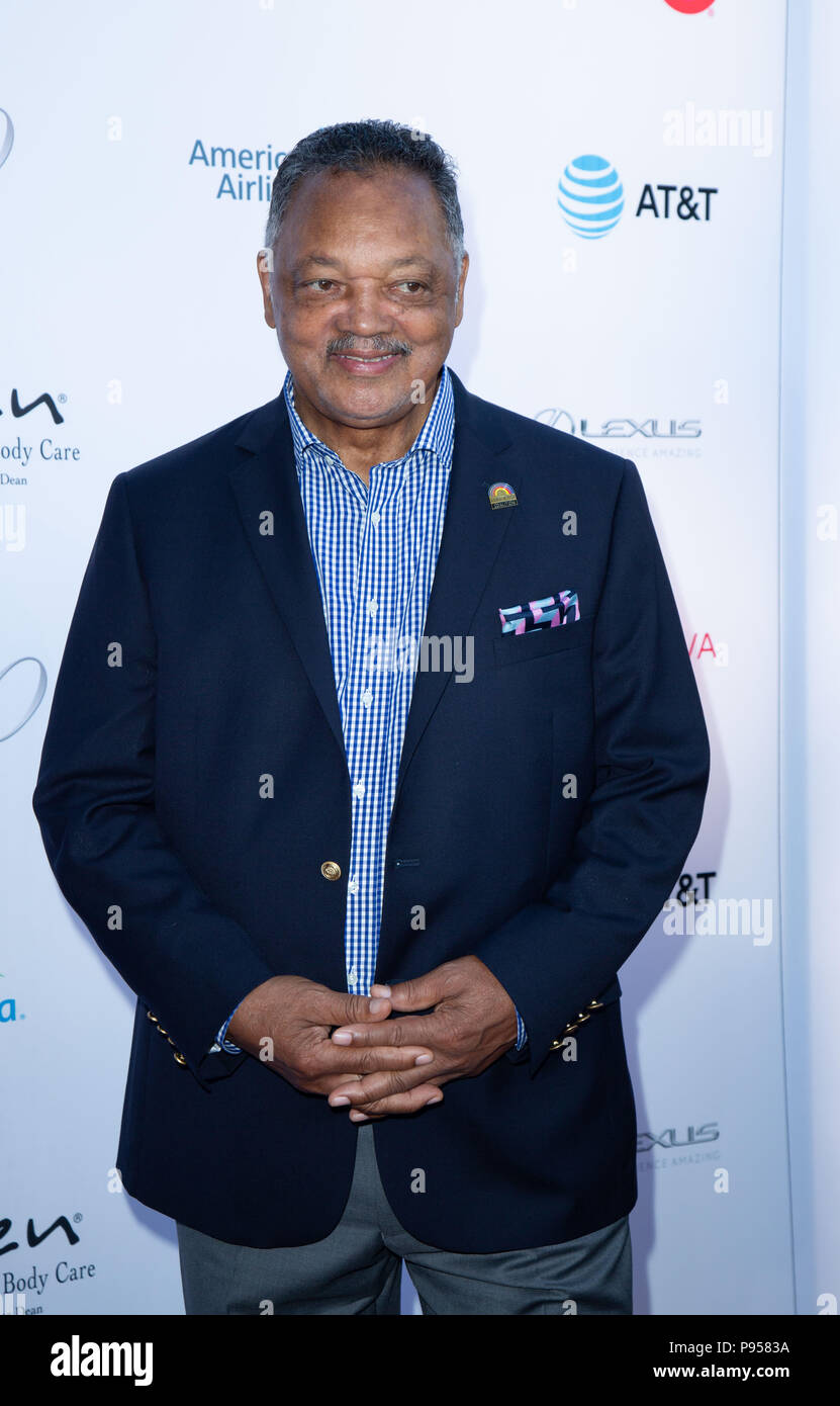 Malibu, USA. Jan 31, 2018. Le révérend Jesse Jackson s'occupe de Holly Robinson Peete 20e édition du Gala à DesignCare domaine privé à Malibu le 14 juillet 2018 à Malibu, Californie Crédit : l'accès Photo/Alamy Live News Banque D'Images