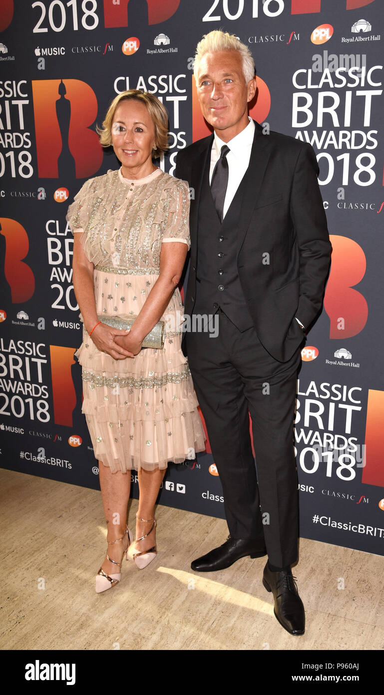 Classic BRIT Awards 2018 au Royal Albert Hall, Londres comprend : Shirlie Holliman, Martin Kemp Où : London, Royaume-Uni Quand : 13 juin 2018 Source : WENN.com Banque D'Images