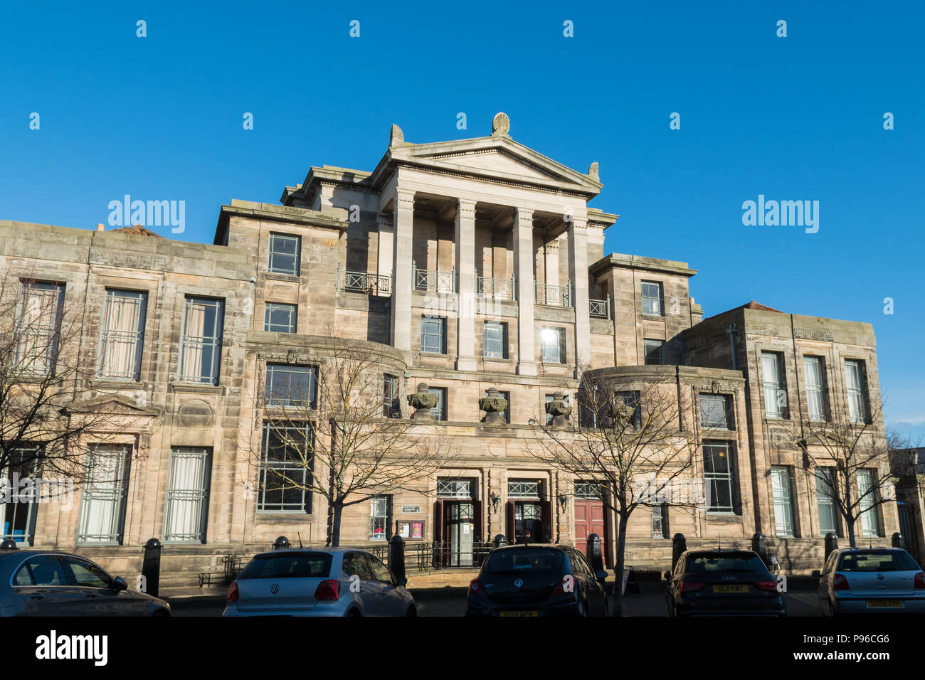 Les plus jeunes, l'obtention du diplôme et Hall concert hall de l'Université de St Andrews, St Andrews, Scotland, UK Banque D'Images