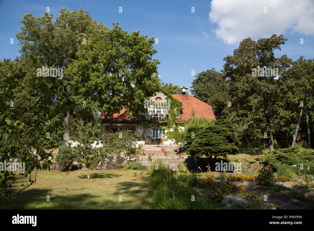 La Pologne, la Poméranie, Musée mémorial du camp de concentration de Stutthof Banque D'Images