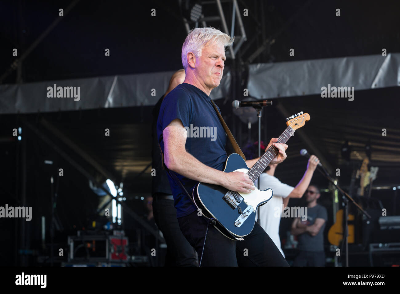 Deacon Blue effectuer au 2018 Cornbury Festival, Chadlington, Oxfordshire le 15 juillet 2018. Crédit : John Lambeth/Alamy Live News Banque D'Images