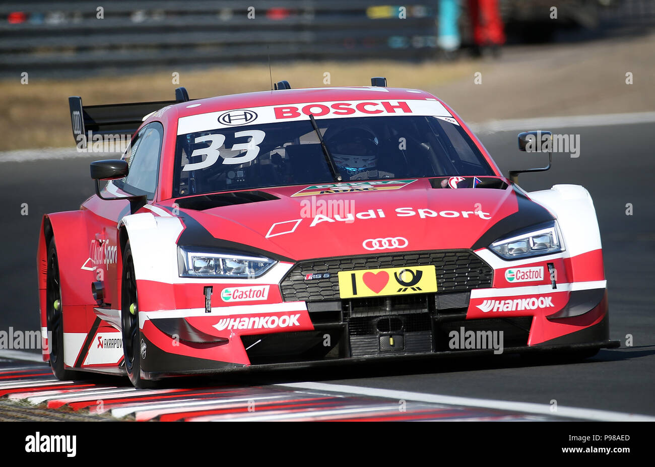 14.07.2018, le Circuit Park Zandvoort, Zandvoort, DTM 2018, 5.Lauf Zandvoort,13.07.-15.07.2018 , im Bild René Rast (DEU# 33) Audi Sport Team Rosberg, Auto Bild Motorsport Audi RS 5 DTM Photo : Cronos/Hasan Bratic Banque D'Images