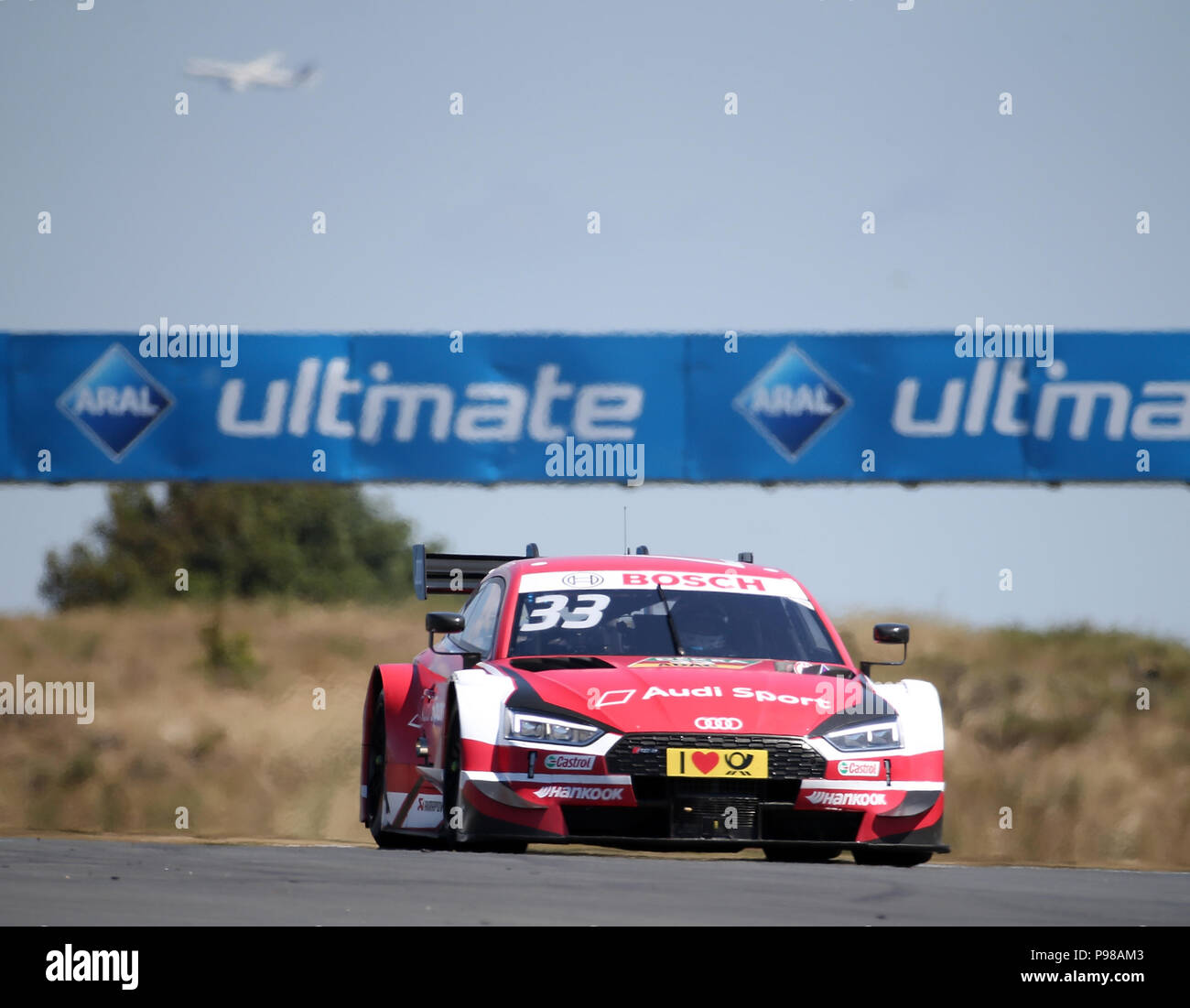 14.07.2018, le Circuit Park Zandvoort, Zandvoort, DTM 2018, 5.Lauf Zandvoort,13.07.-15.07.2018 , im Bild René Rast (DEU# 33) Audi Sport Team Rosberg, Auto Bild Motorsport Audi RS 5 DTM Photo : Cronos/Hasan Bratic Banque D'Images