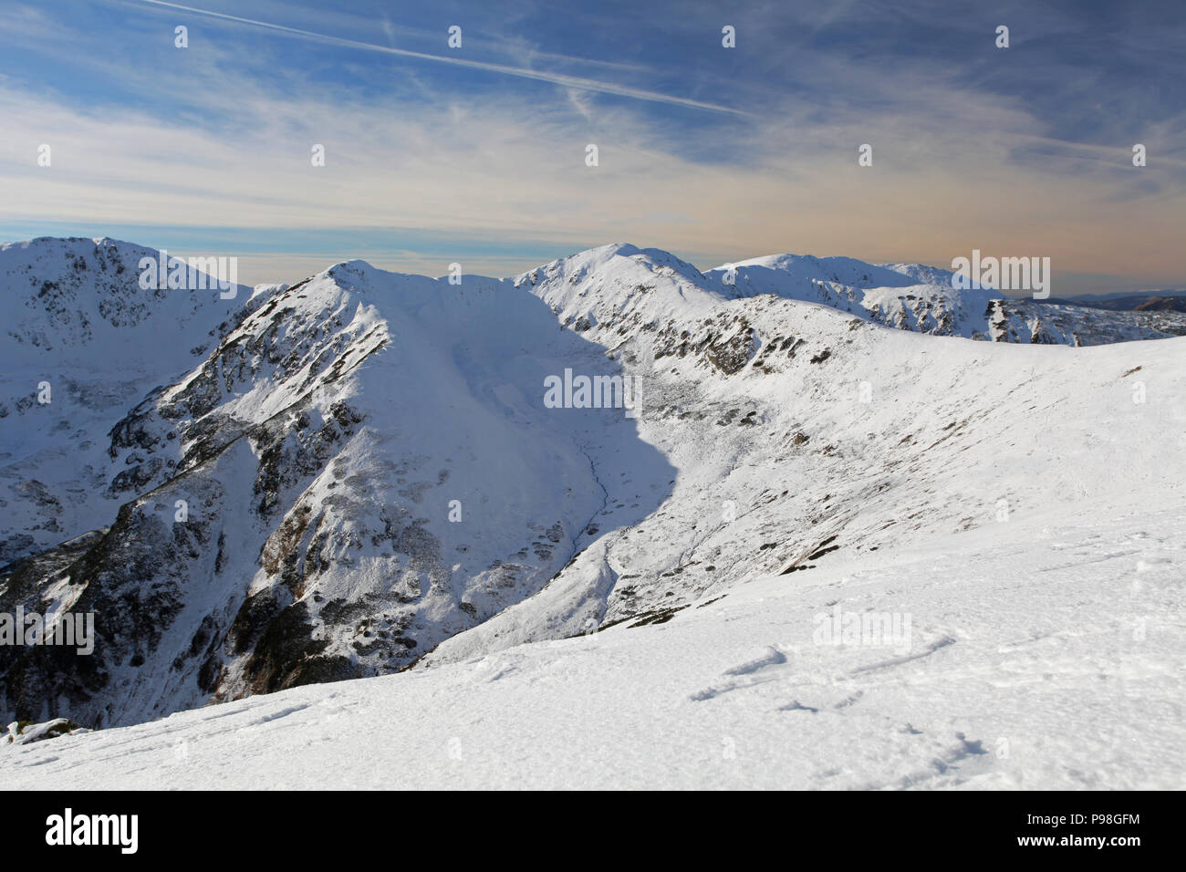 Nature montagne Tatras - Slovaquie Banque D'Images
