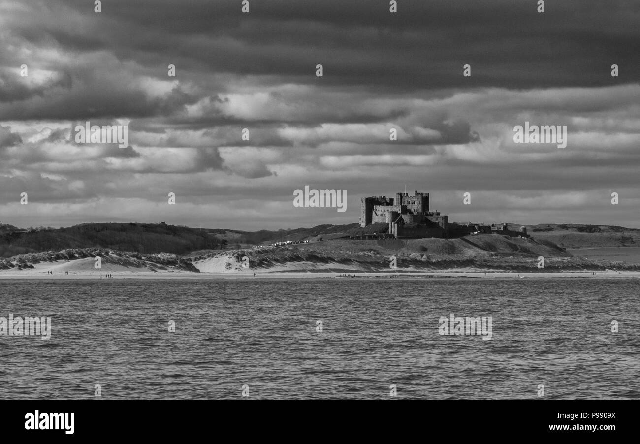 Château de Bamburgh Banque D'Images