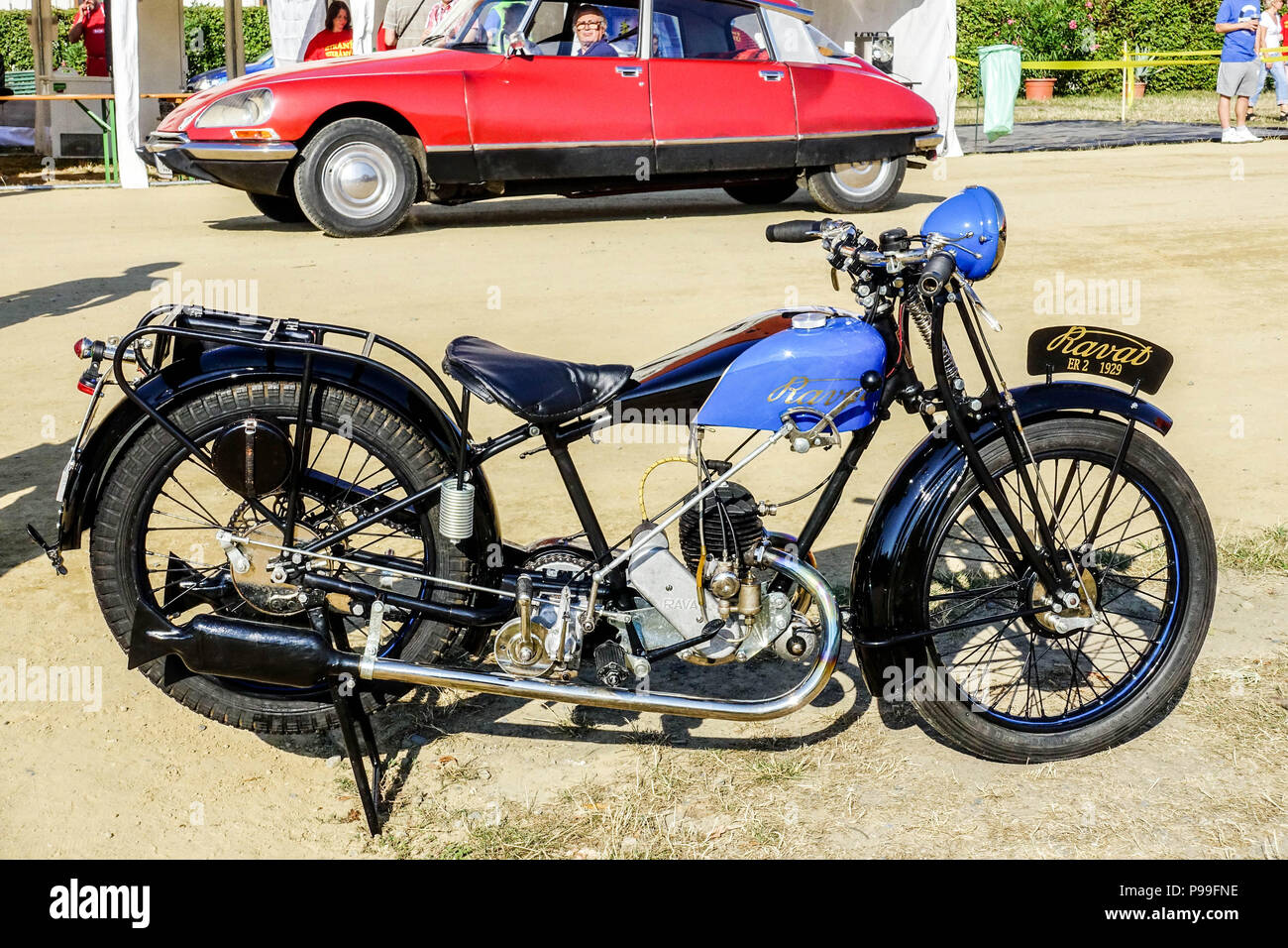 Ravat ER 2, 1929 moto vétéran, République Tchèque, Europe Photo Stock -  Alamy