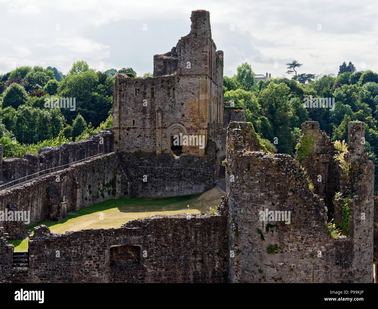 Le Château de Chepstow, Gwent, Monmouthshire. UK Banque D'Images