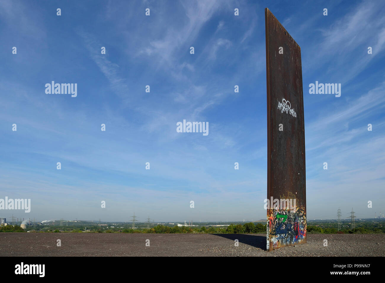 L'Allemagne, la Halde Schurenbach dans la Ruhr Banque D'Images