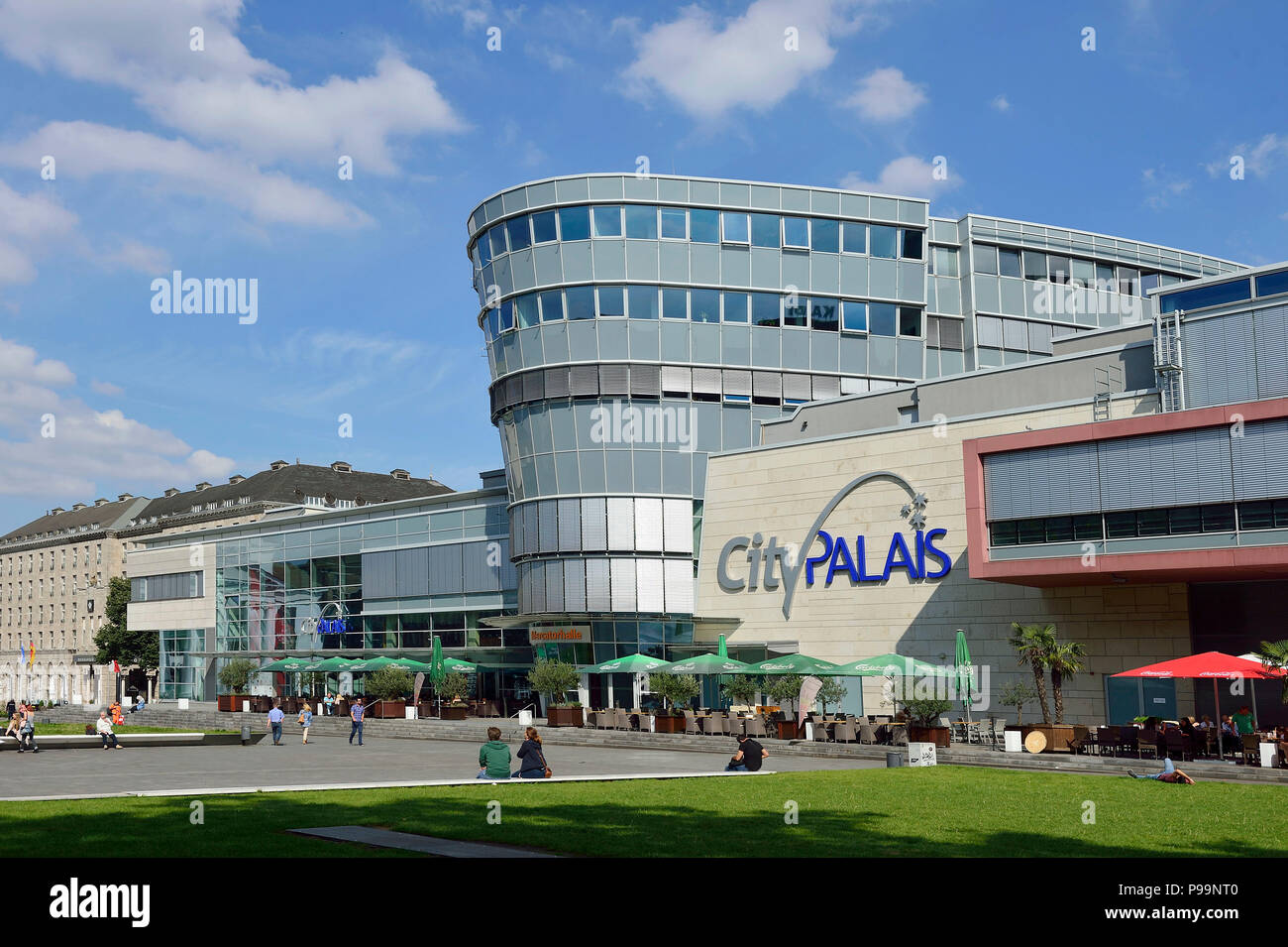 L'Allemagne, le centre-ville de Duisburg Banque D'Images