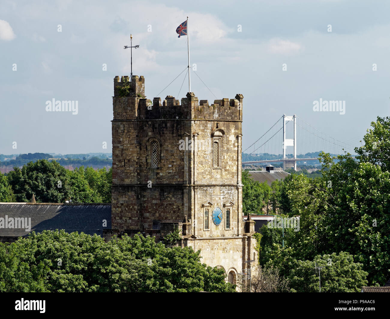 Le Château de Chepstow, Gwent, Monmouthshire. UK Banque D'Images