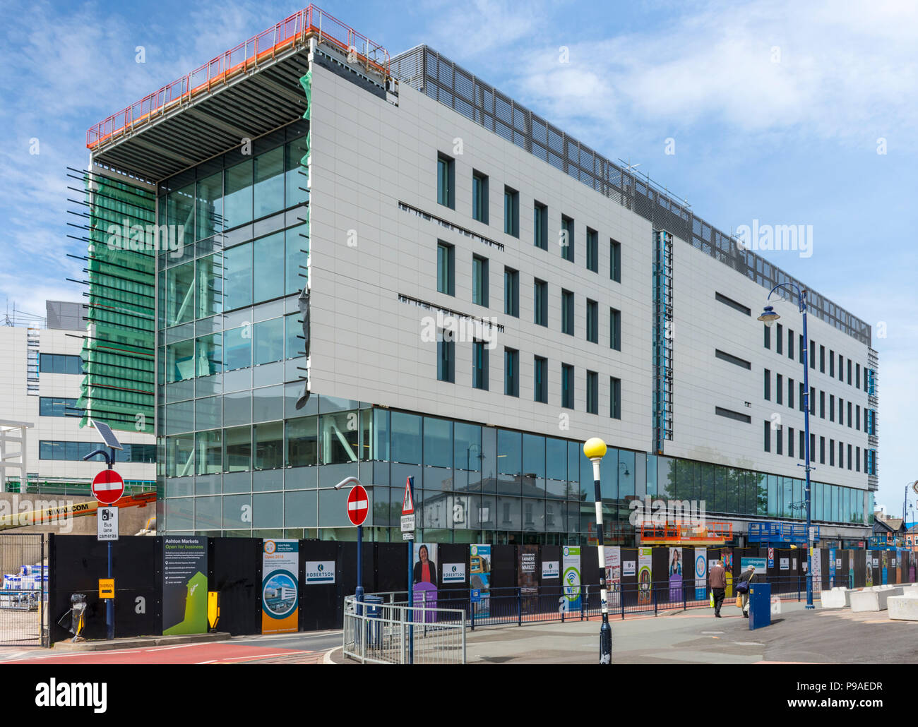 Centre de Compétences avancées de Tameside College - Centre de services de conseil en construction, Tameside Ashton en vertu de Lyne, Manchester, Angleterre, RU Banque D'Images