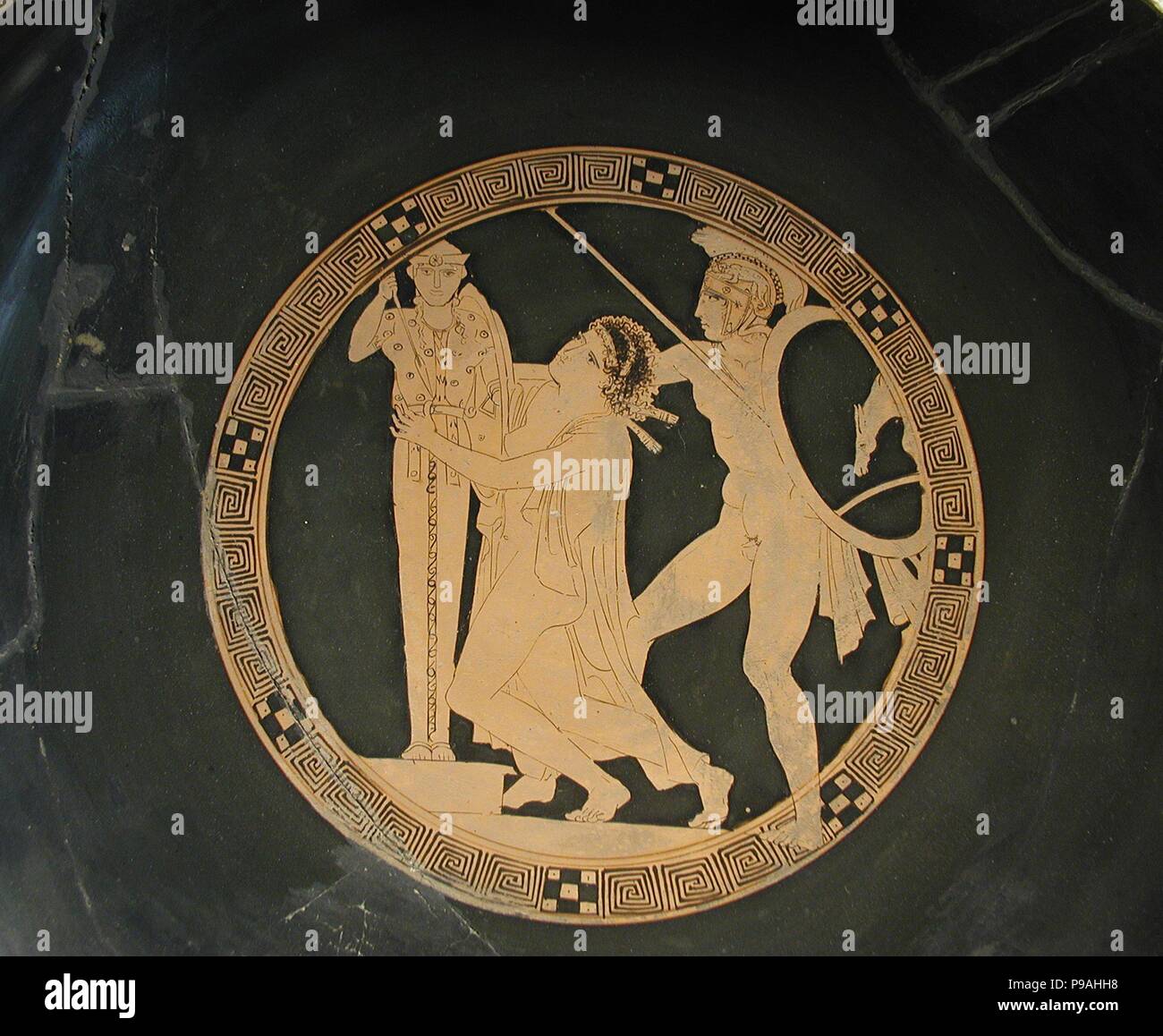 L'Ajax à partir de la moindre drags Cassandra Palladium. Musée : Musée du Louvre, Paris. Banque D'Images