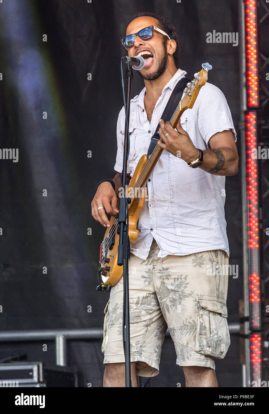 Festival de musique 2018 Coleford Banque D'Images