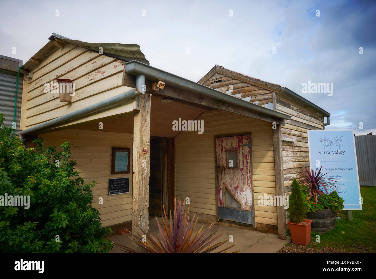 La Yarra Valley agenda building Banque D'Images