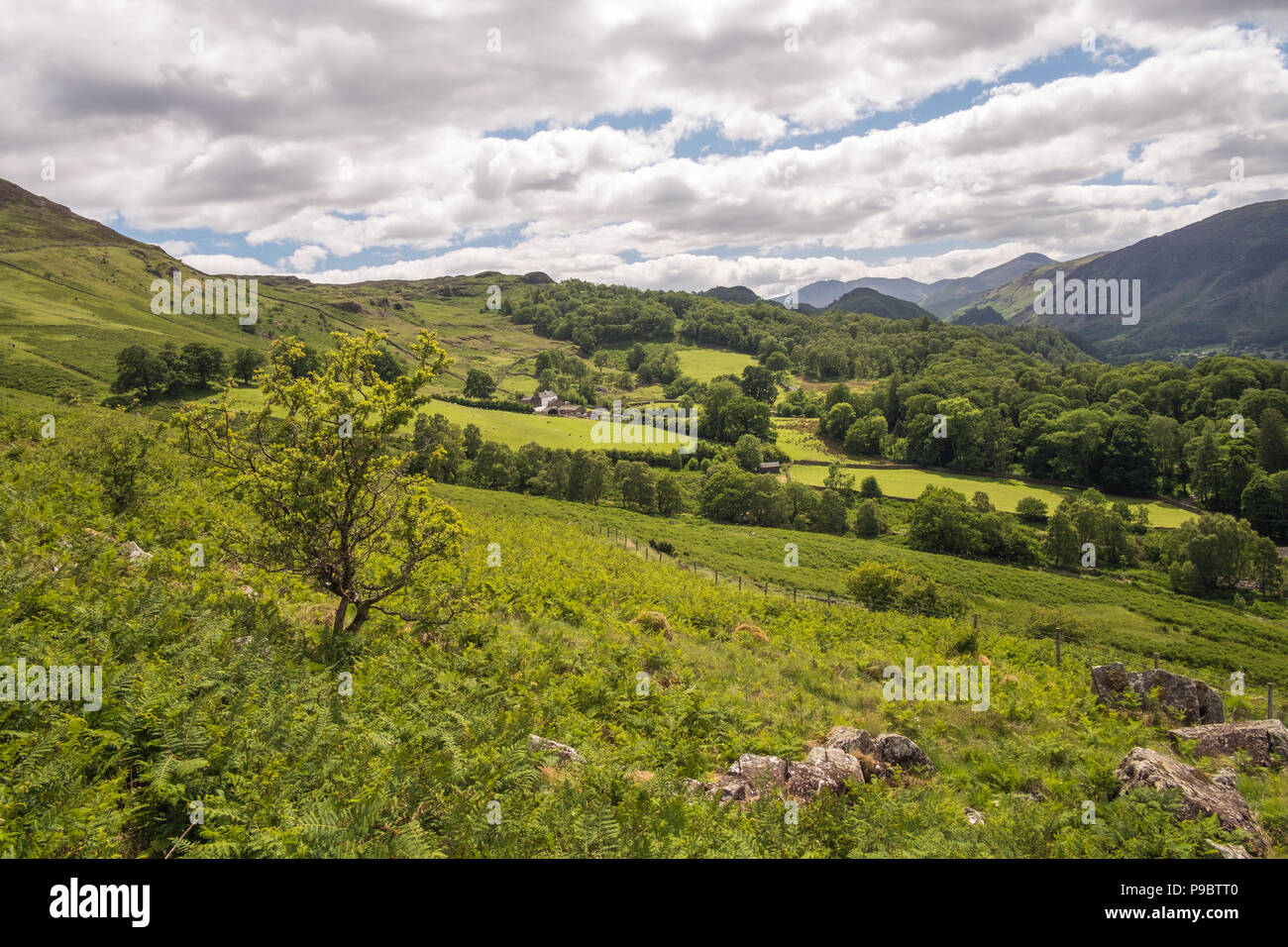 Keswick Cumbria Royaume Uni Banque D'Images